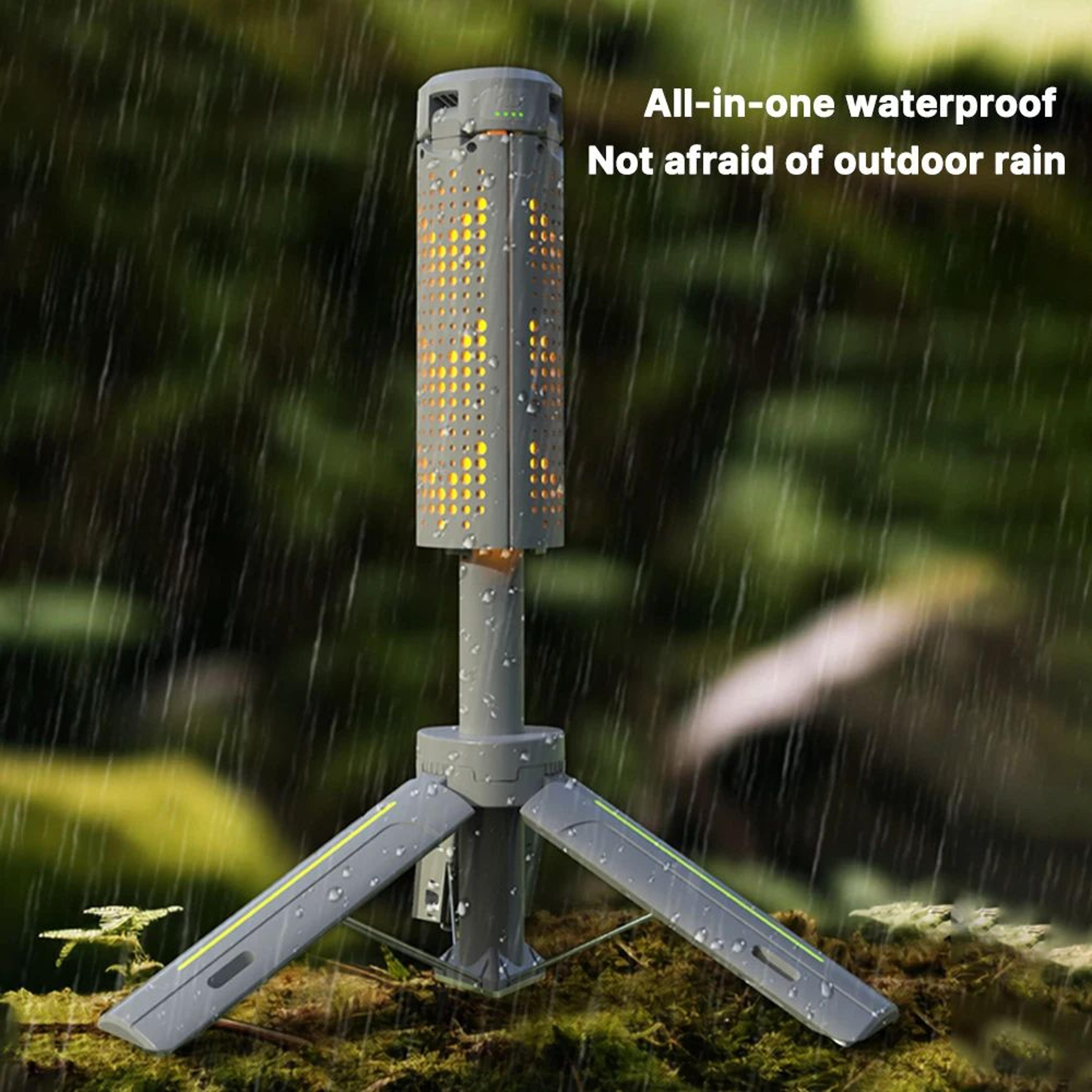 8000mAh Folding Telescopic Camping Light 1