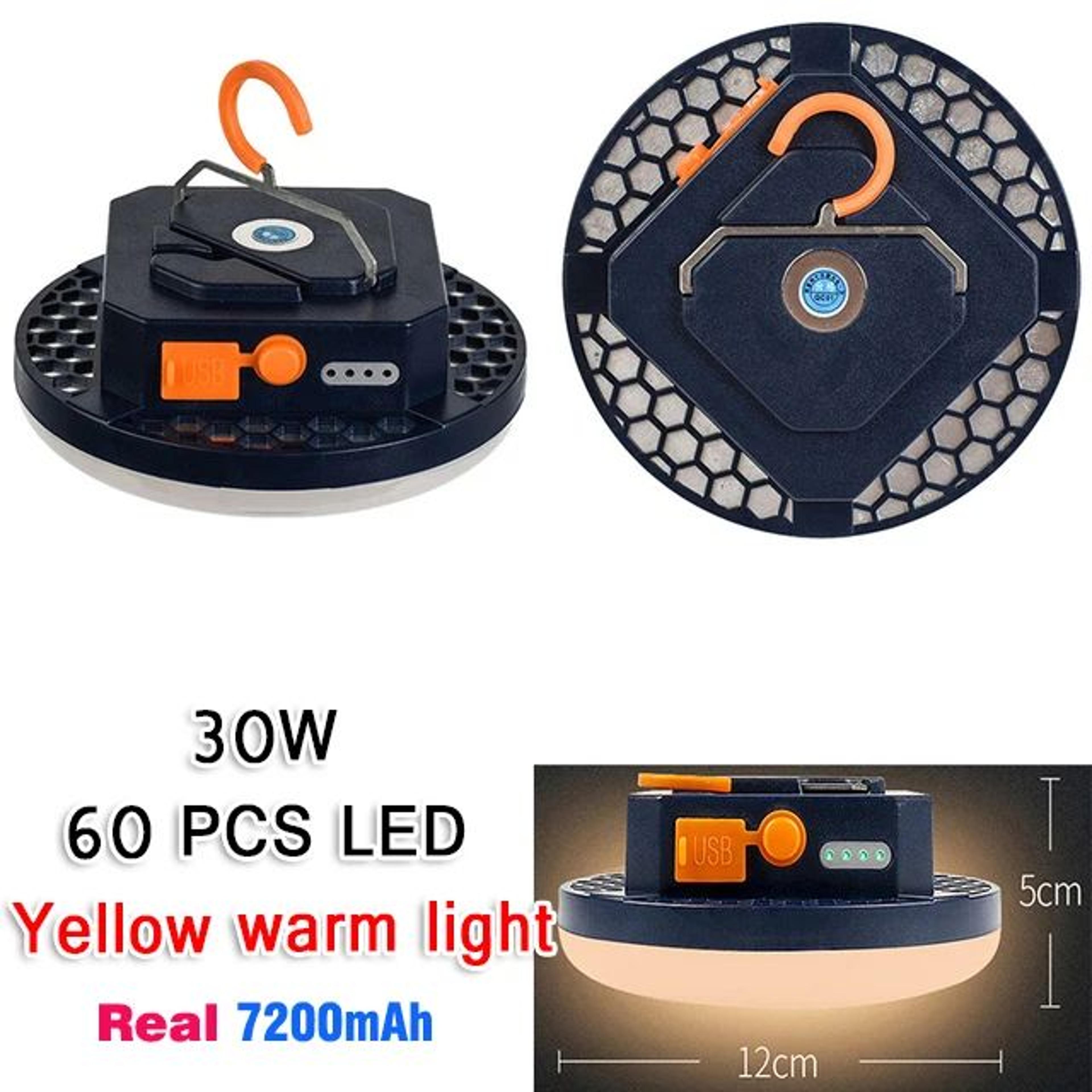 13500mAh Magnetic LED Outdoor Lantern 11