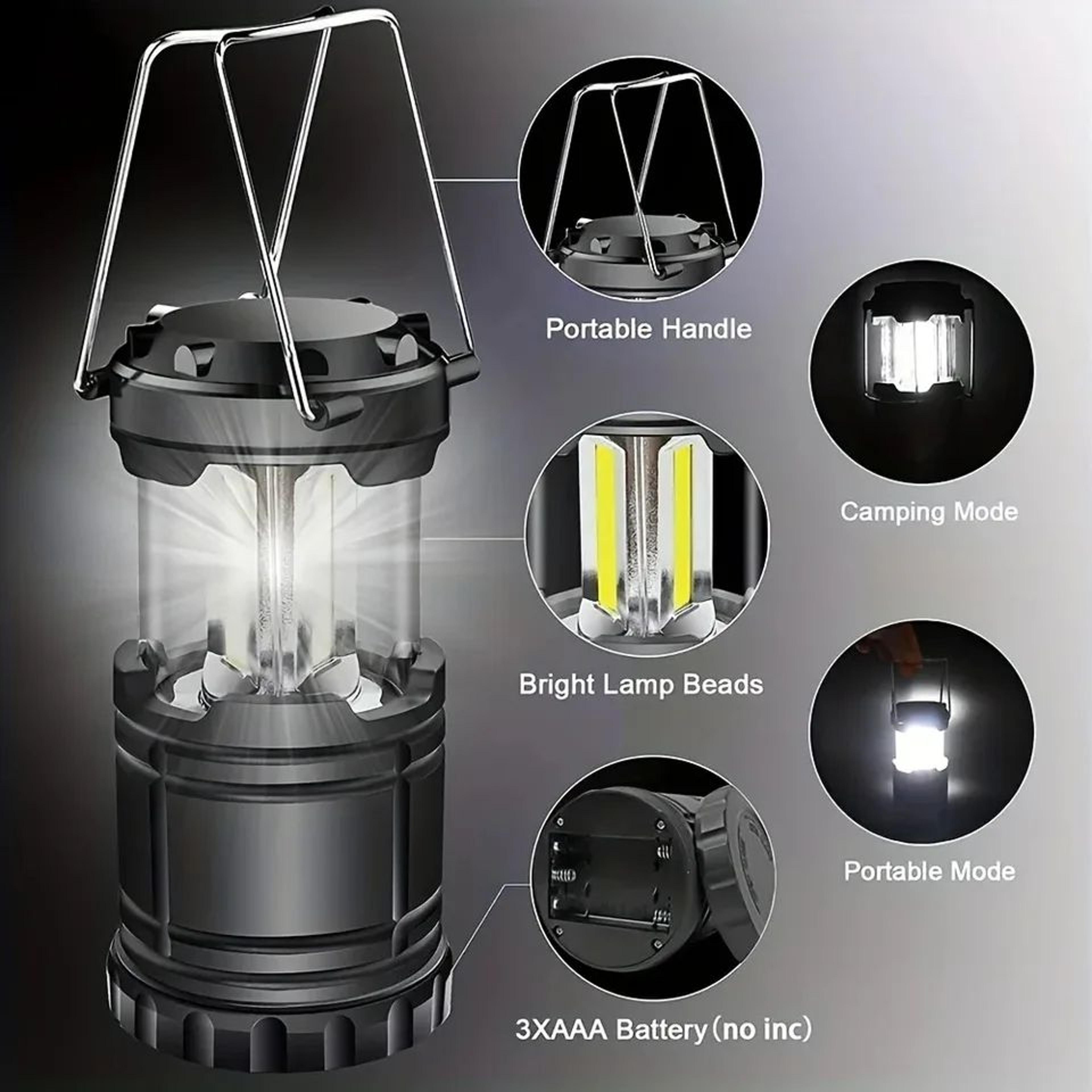 HOMEFISH Portable Battery Camping Lantern 0