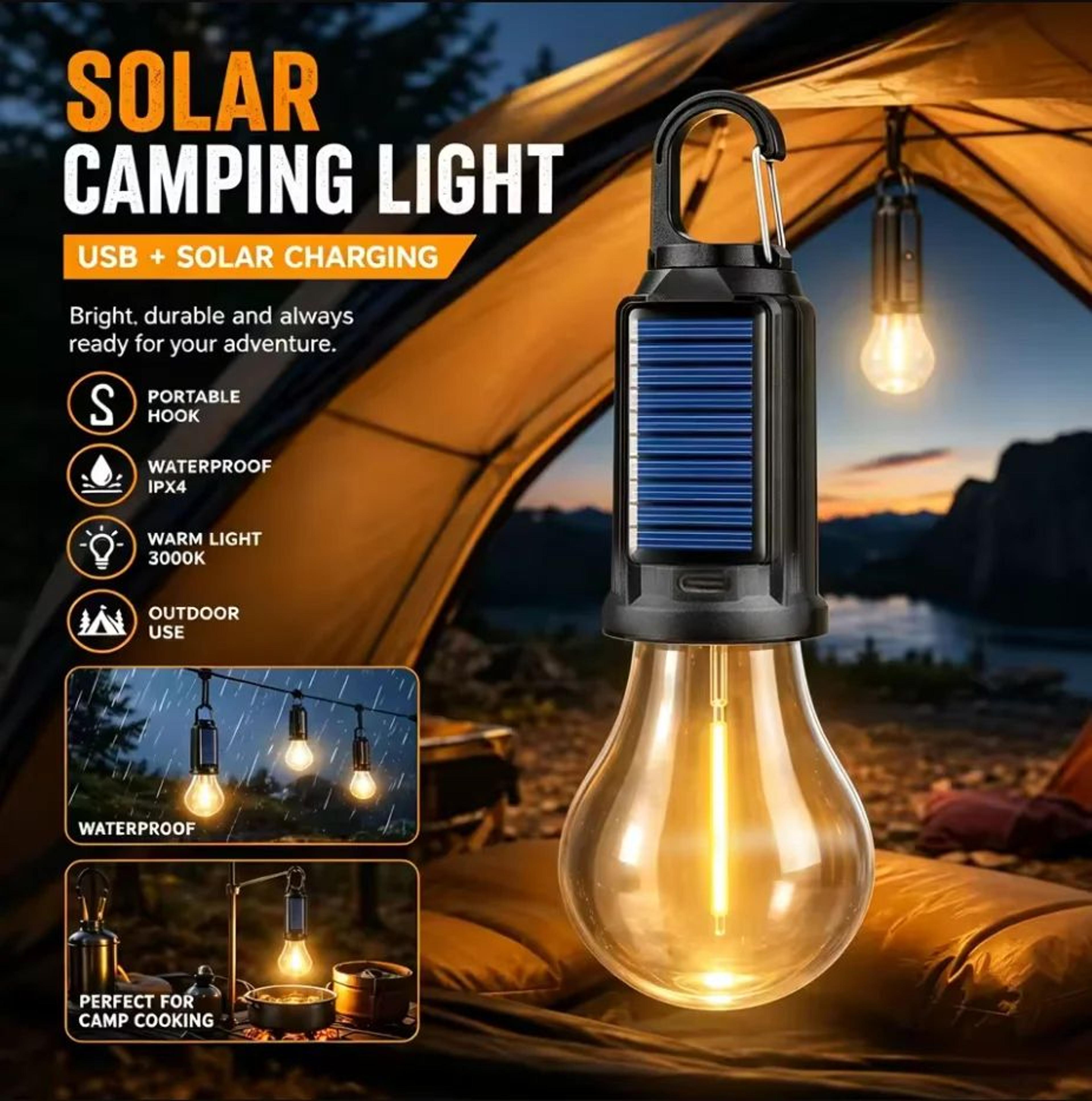 USB Rechargeable Hanging LED Lantern 0