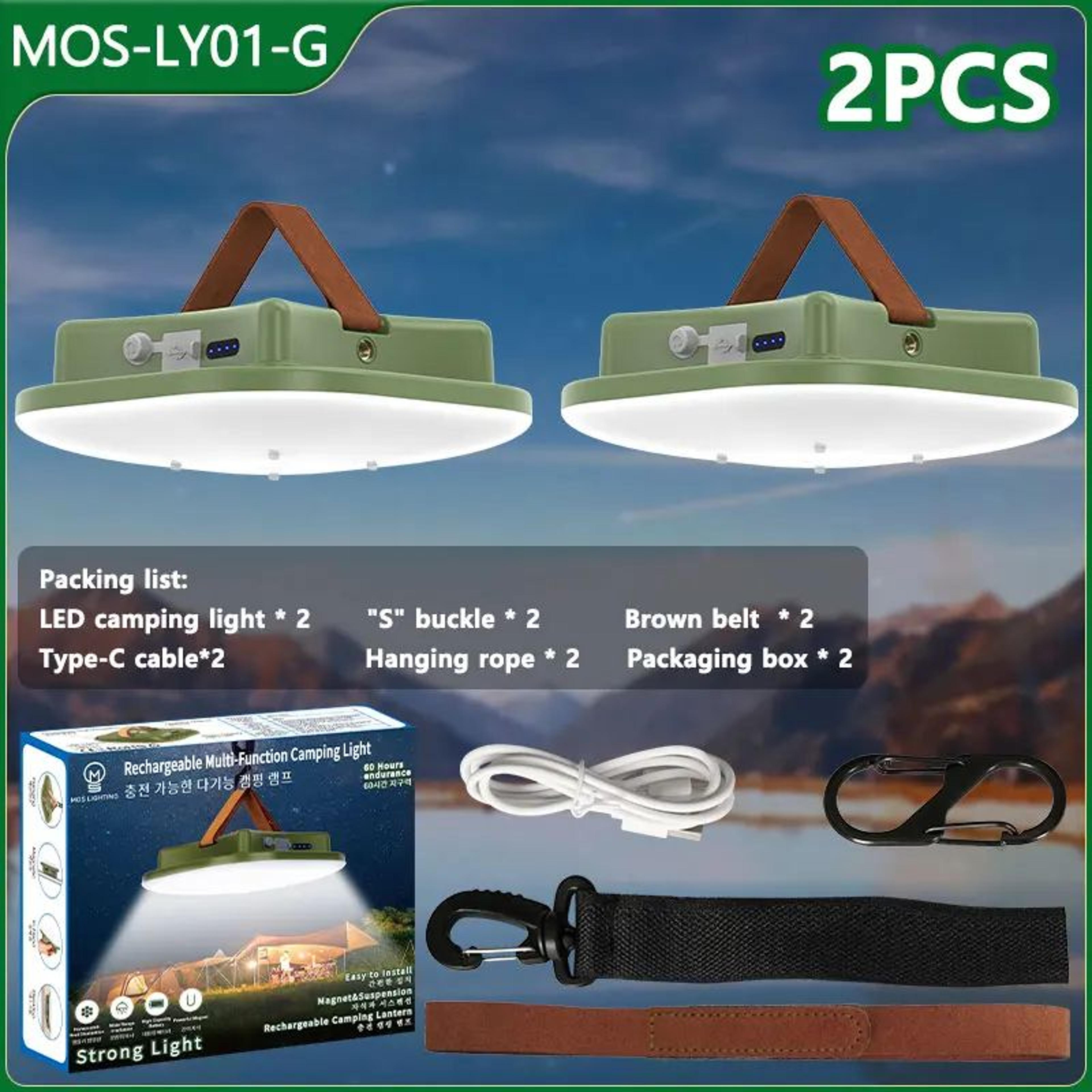 MOSLIGHTING 80W Magnetic Zoom Camping Light 9