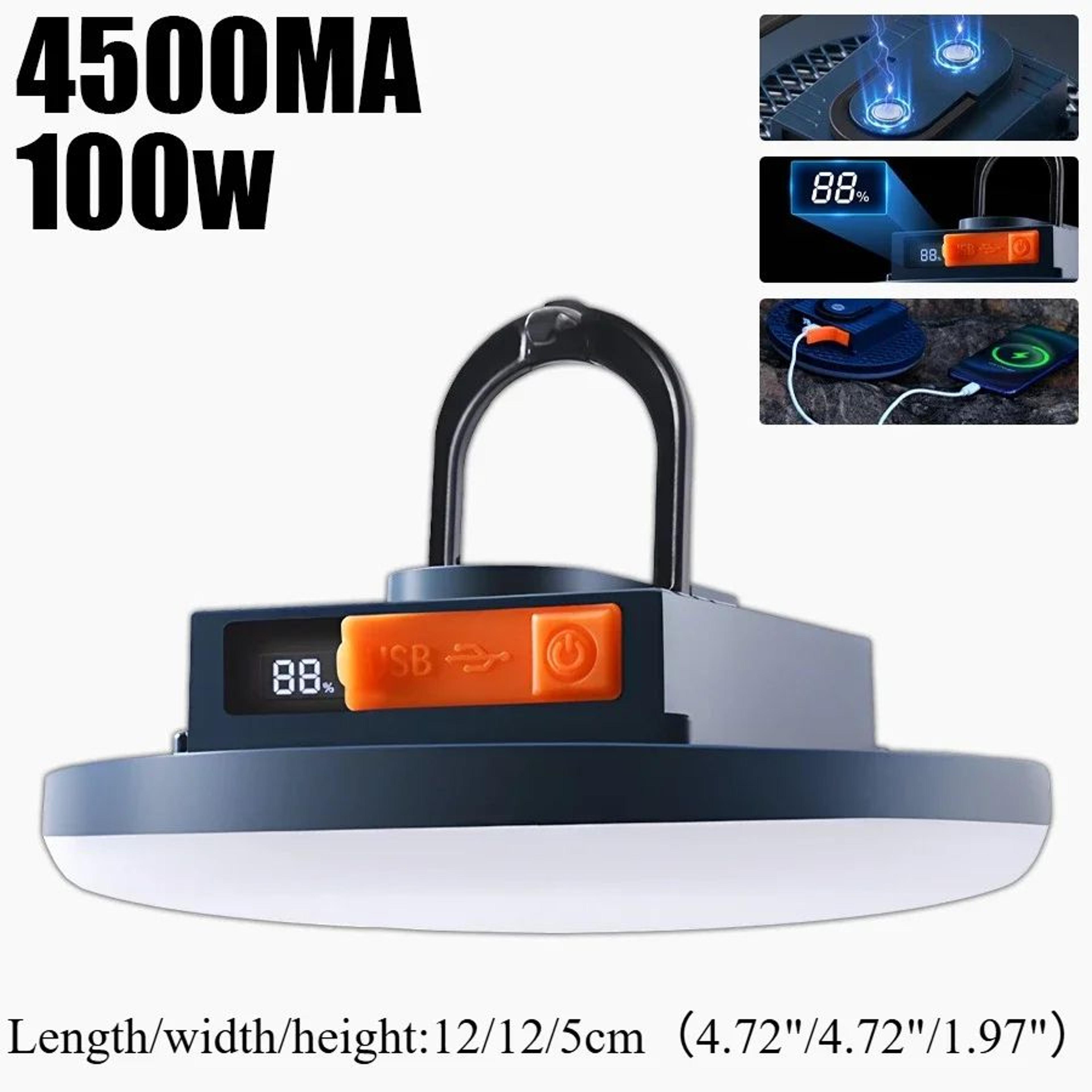 100W Magnetic COB Camping Floodlight 7