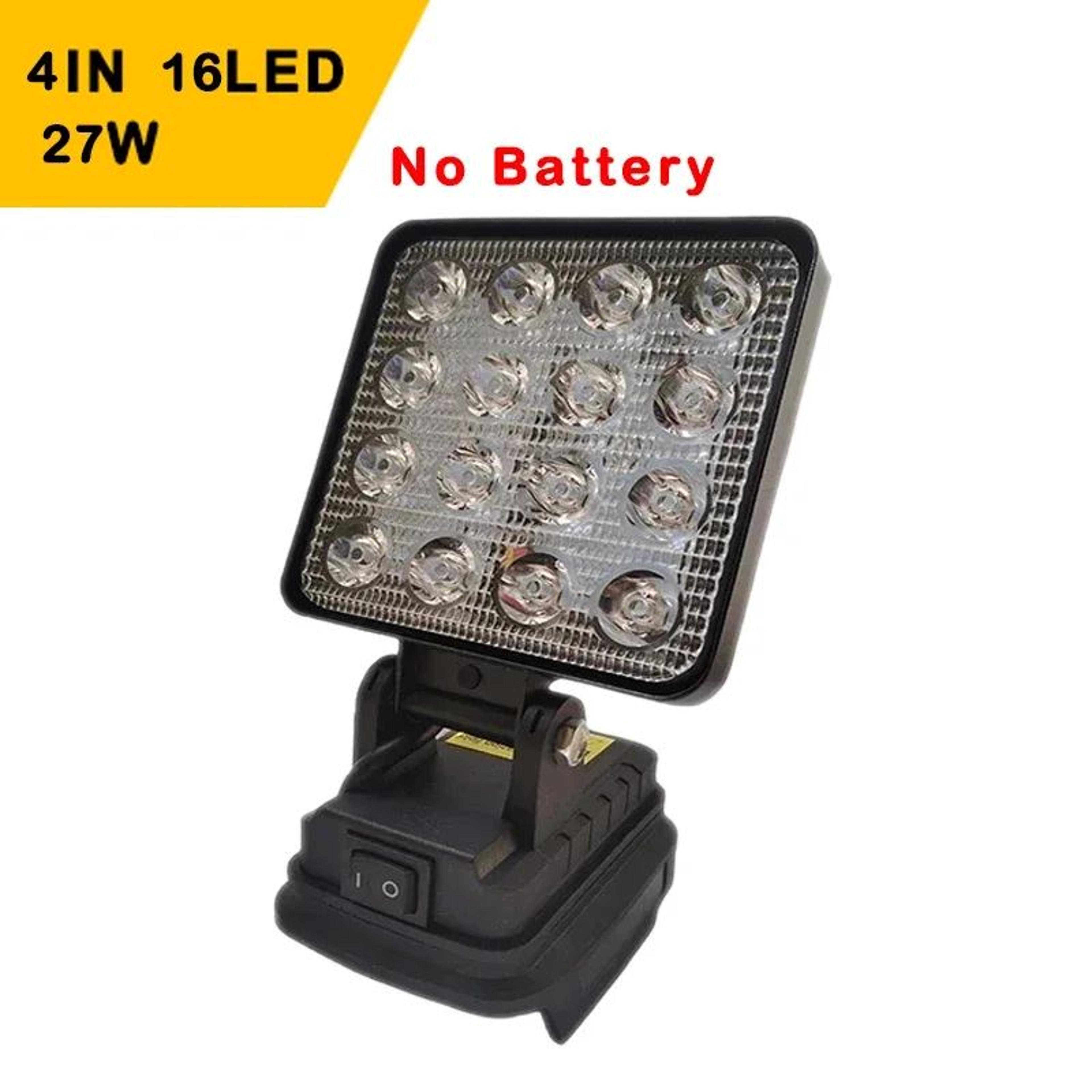 4 Inch DeWalt Compatible Cordless Spotlight 8