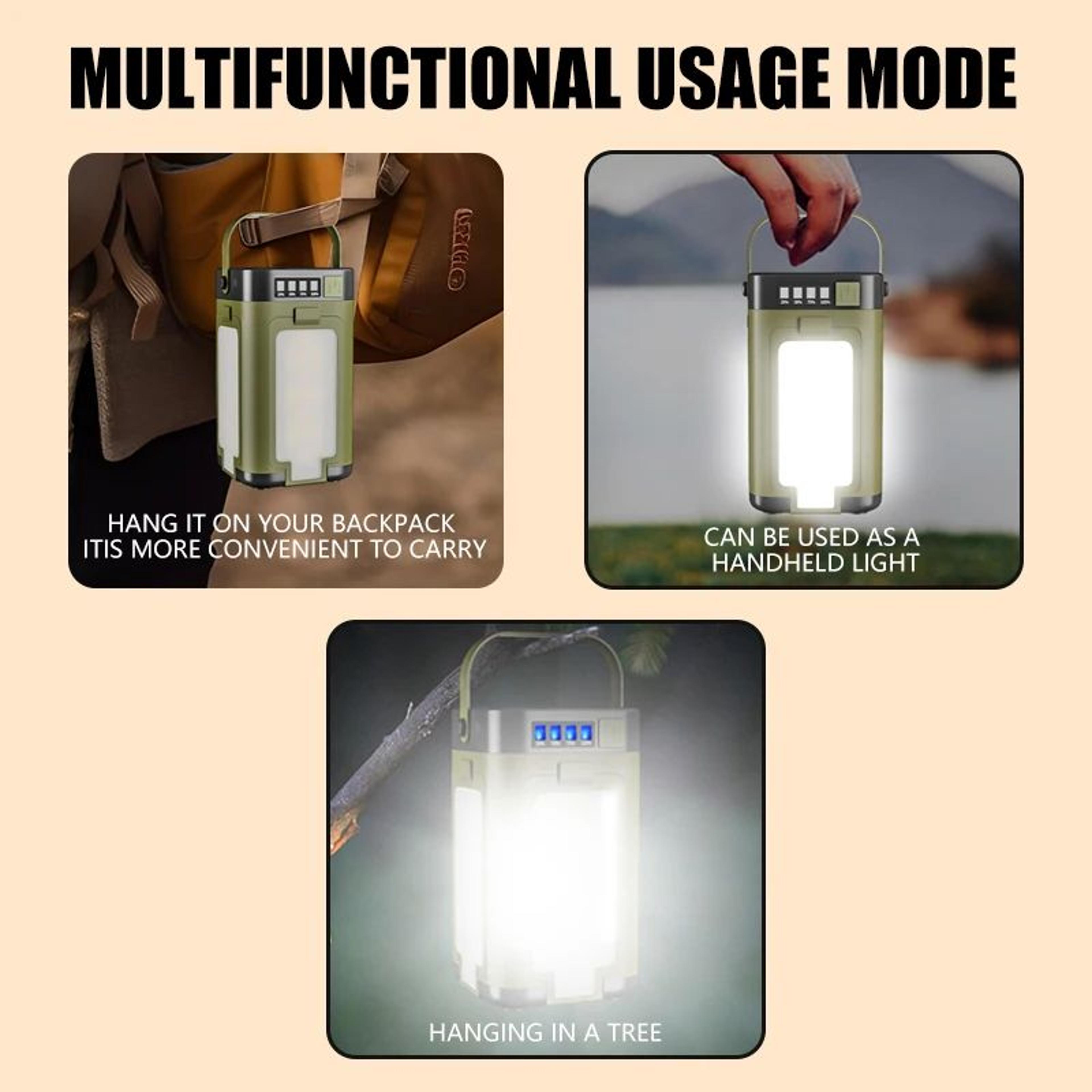 Solar Type C Rechargeable Camping Lantern 4