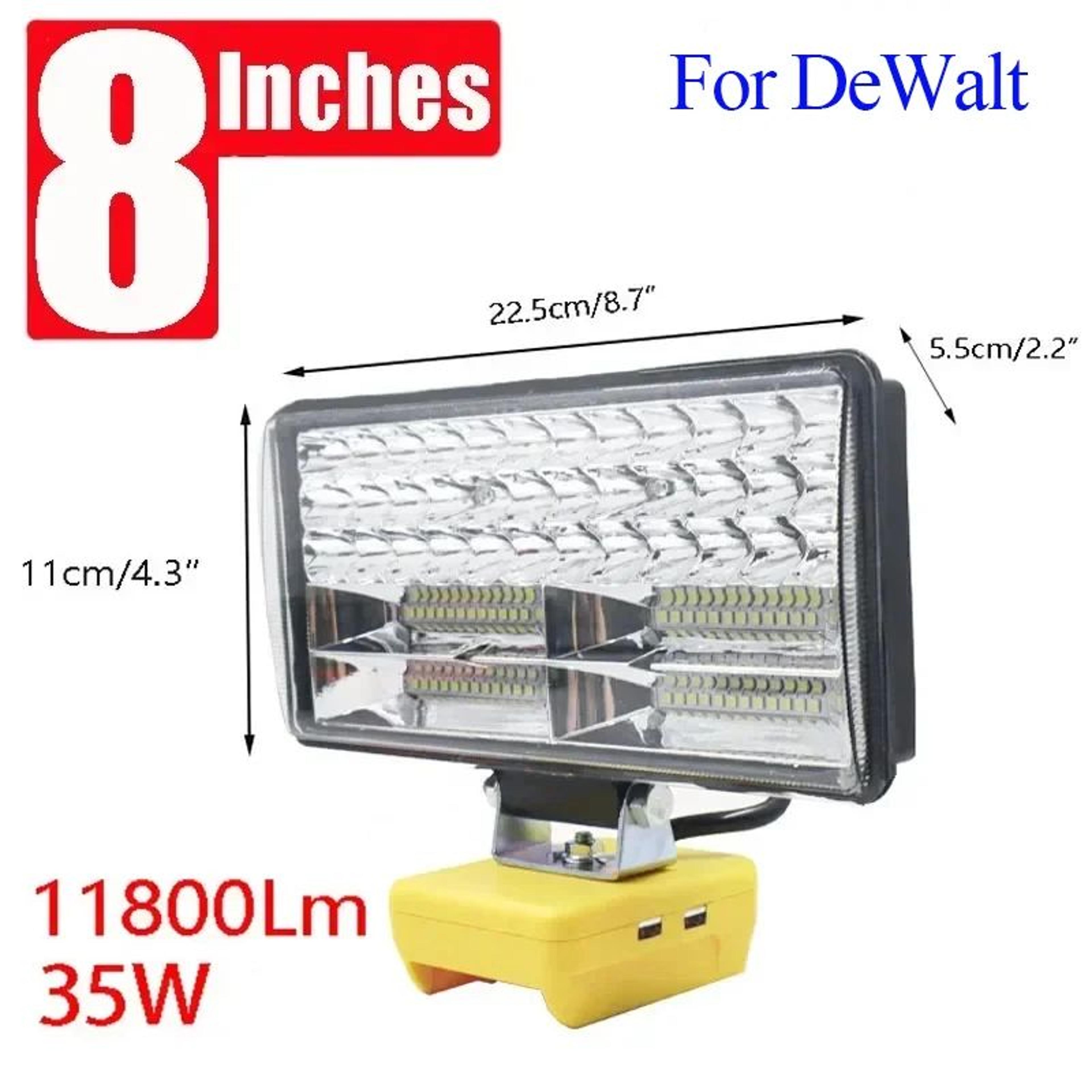8 Inch Multi Battery Cordless LED Spotlight 1
