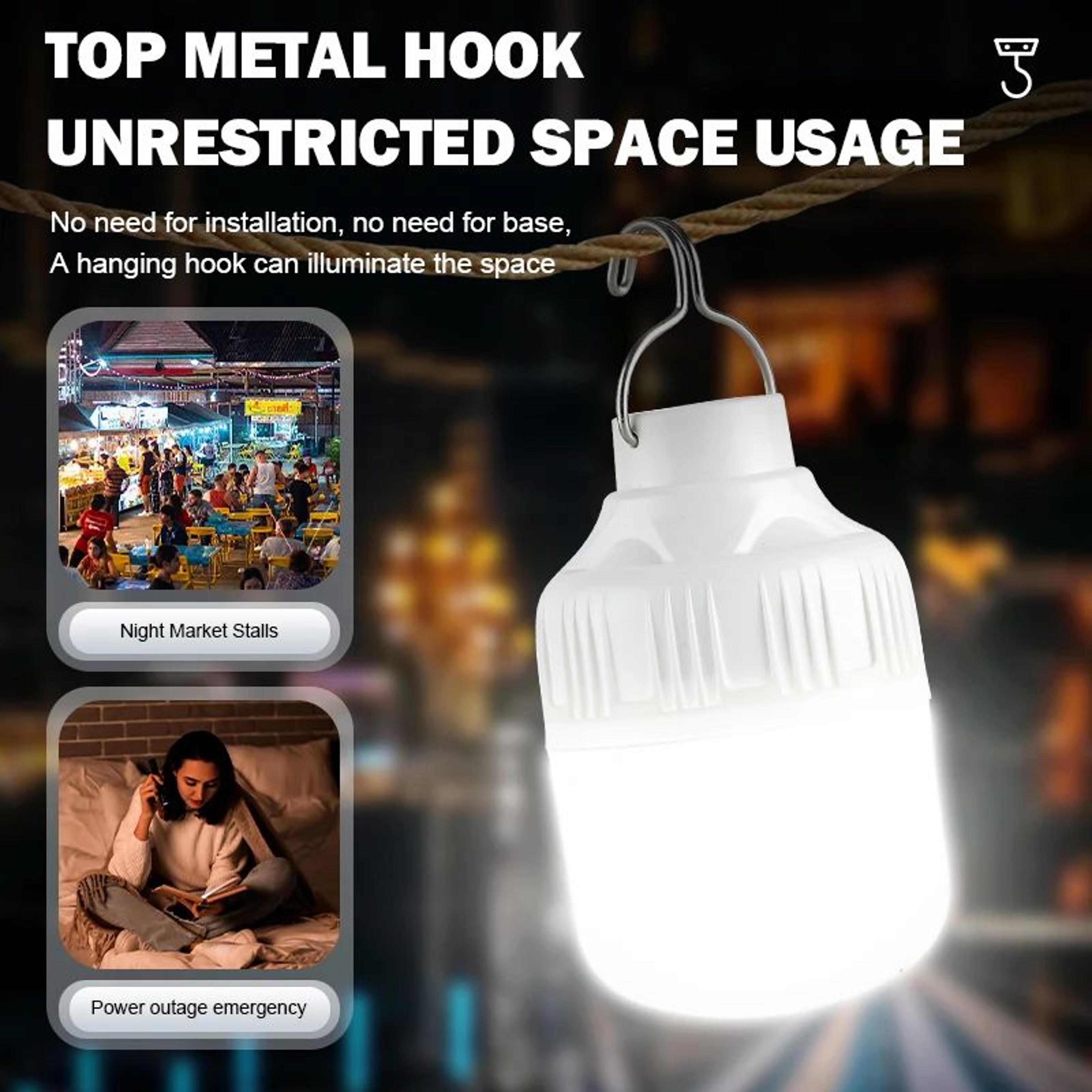 USB Rechargeable Hanging Emergency Lantern 4
