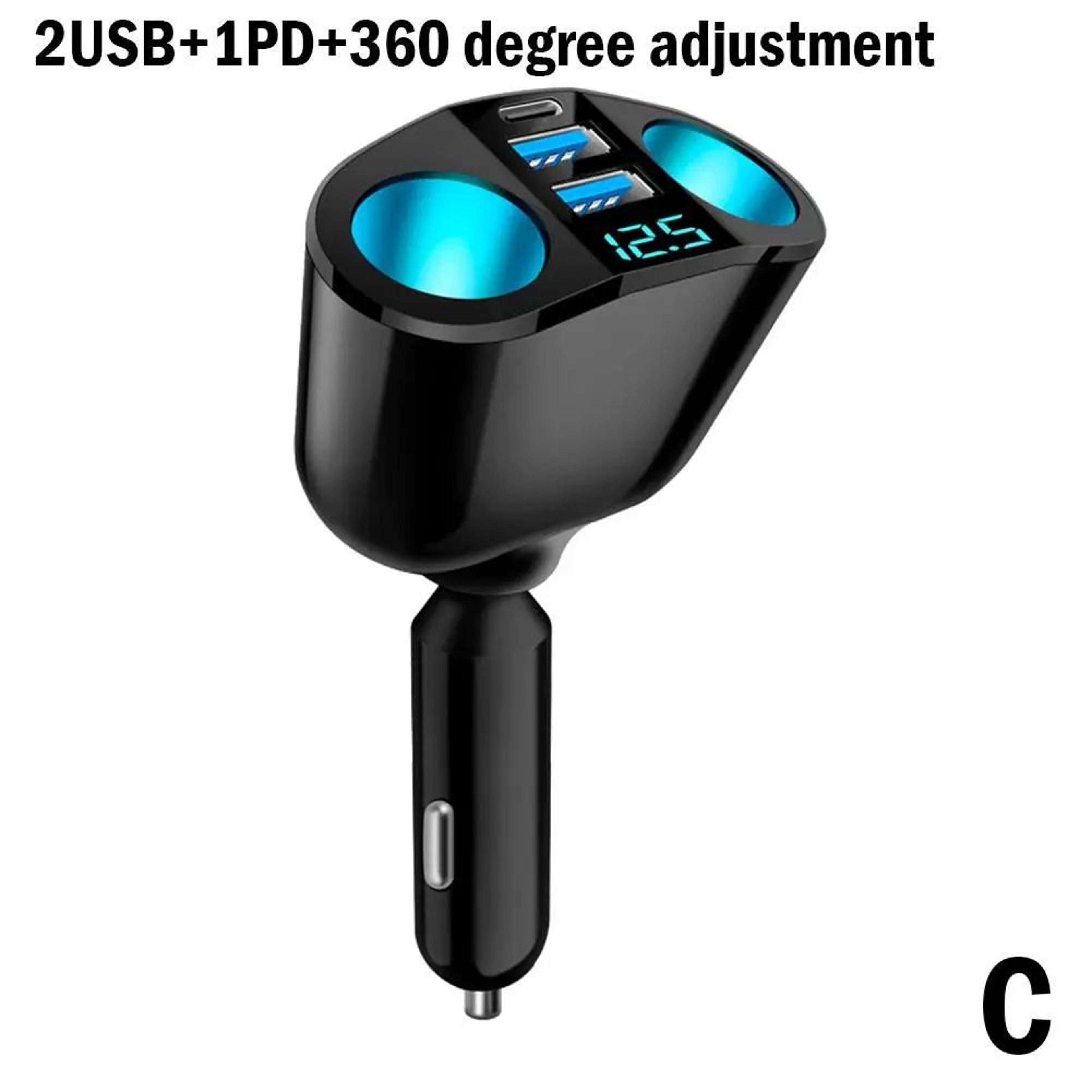 Dual USB Car Socket Splitter 8