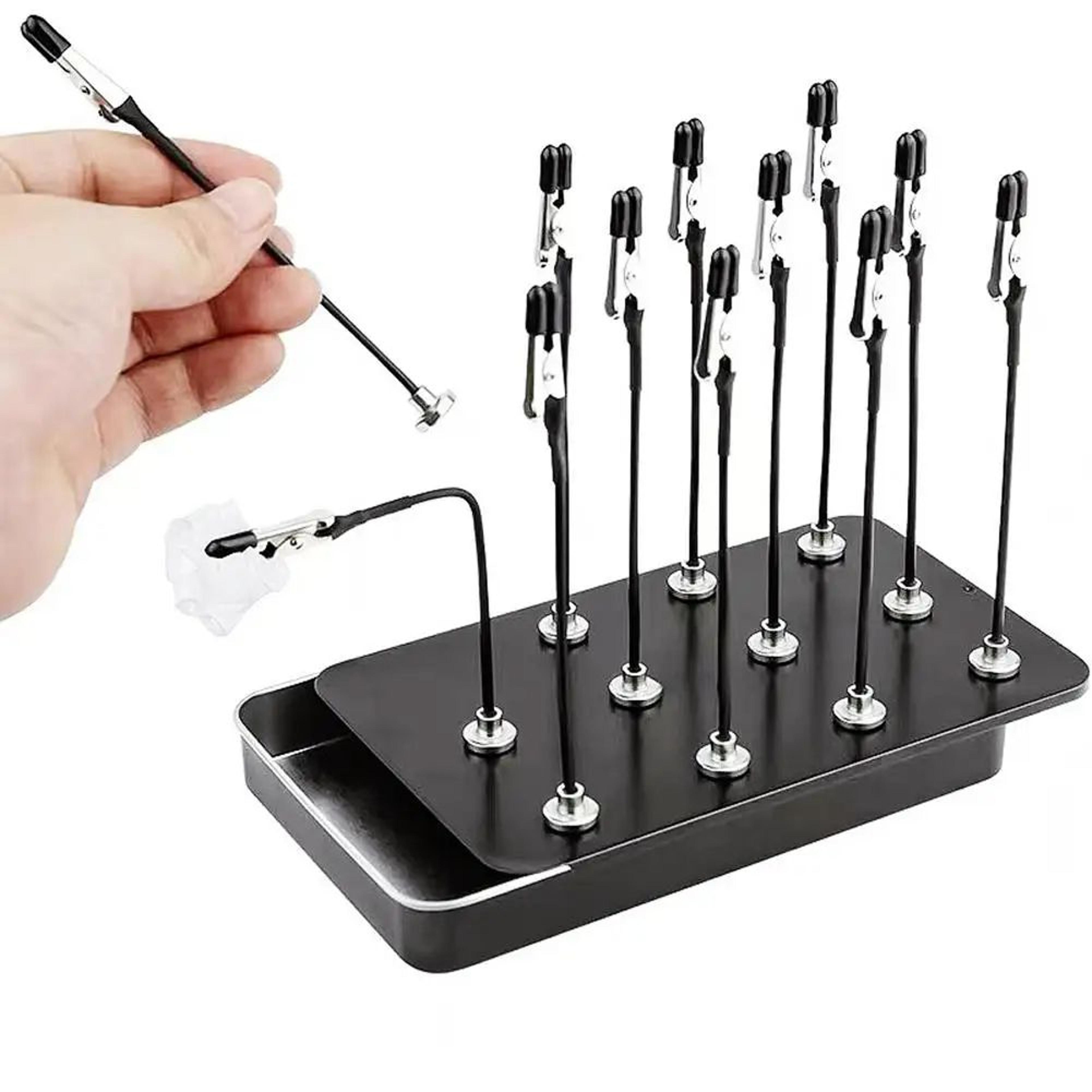 12 Piece Magnetic Model Painting Stand 6