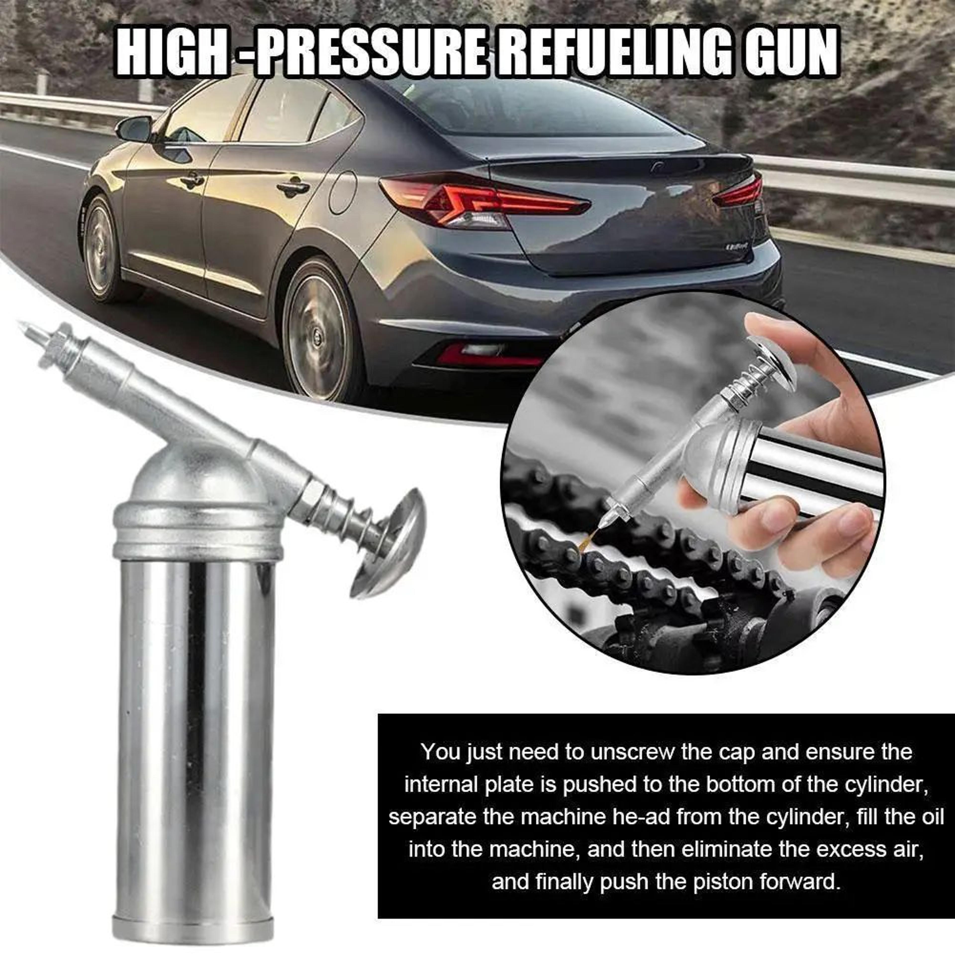 1000 PSI Mini Handheld Grease Gun 4