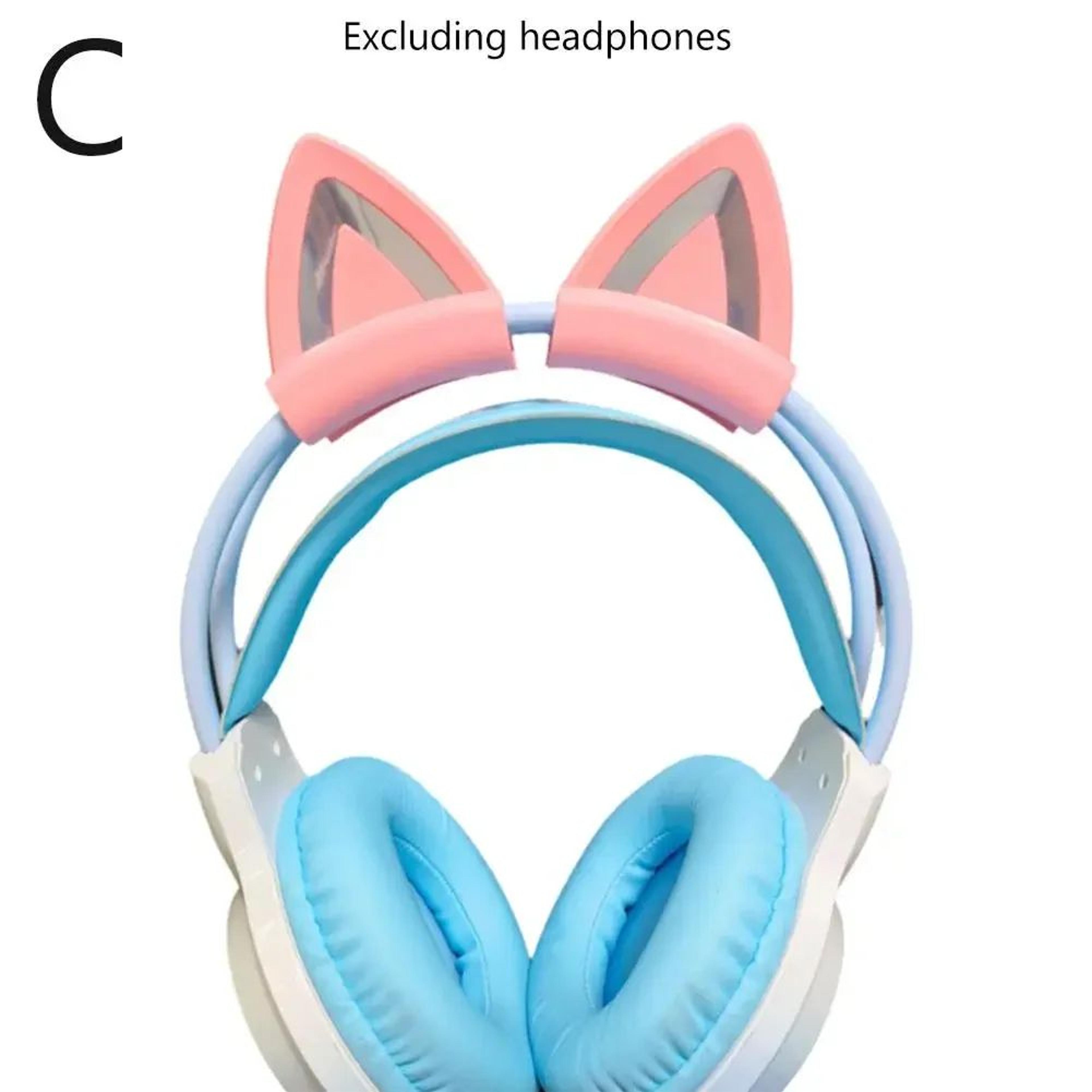Silicone Cat Ear Headphone Attachments 7