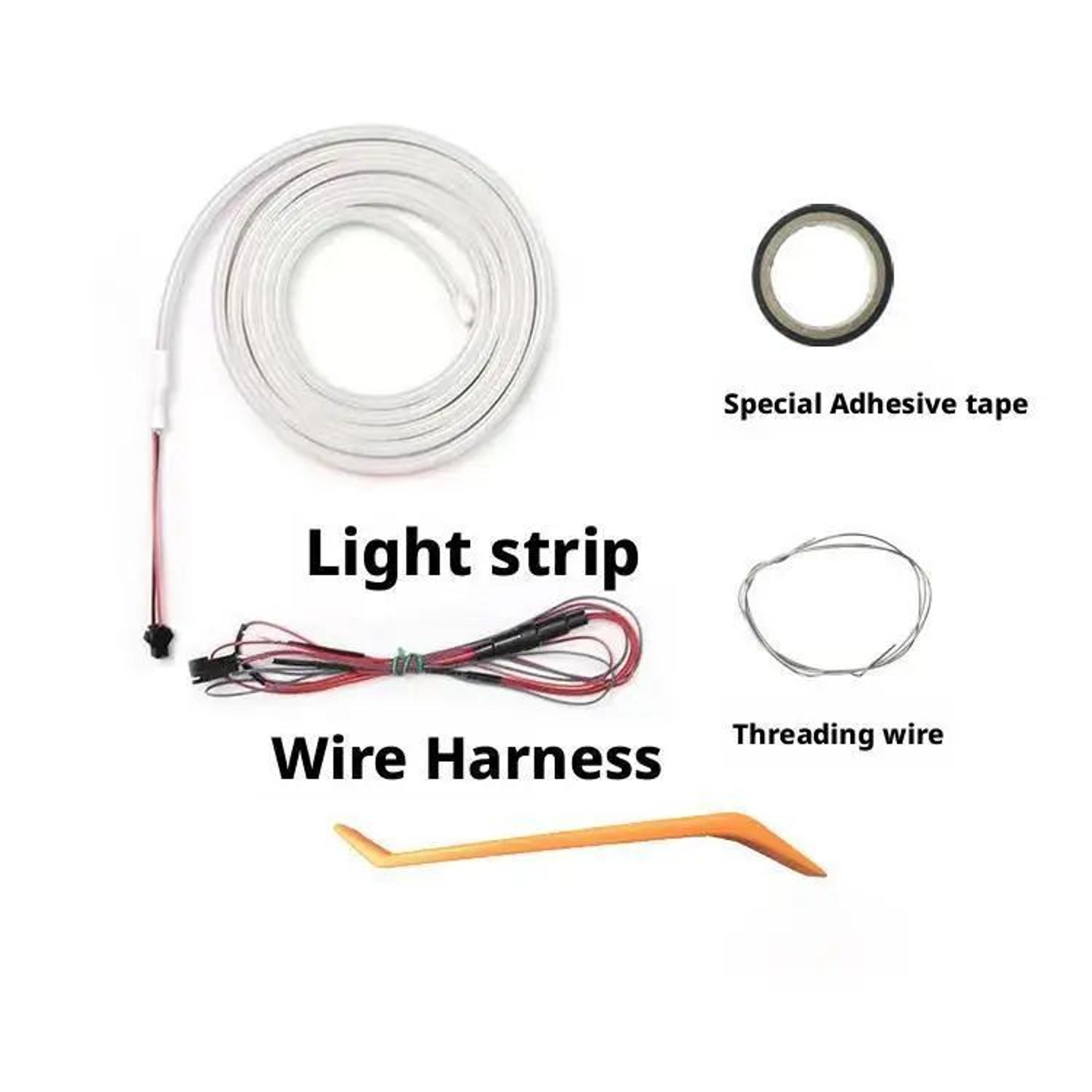 Dynamic RGB Car Trunk LED Light Strip 5