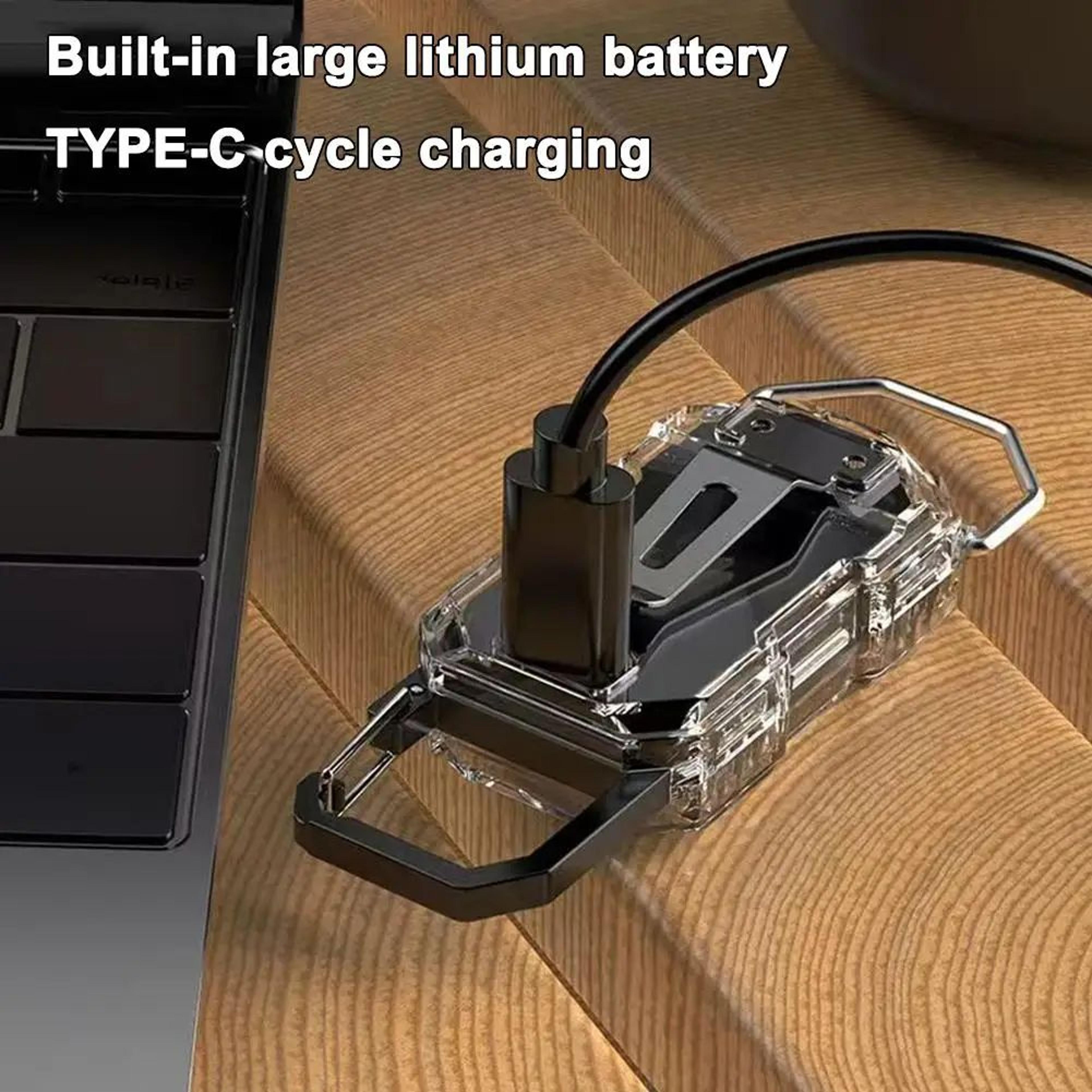Rechargeable Mini COB Keychain Work Light 0