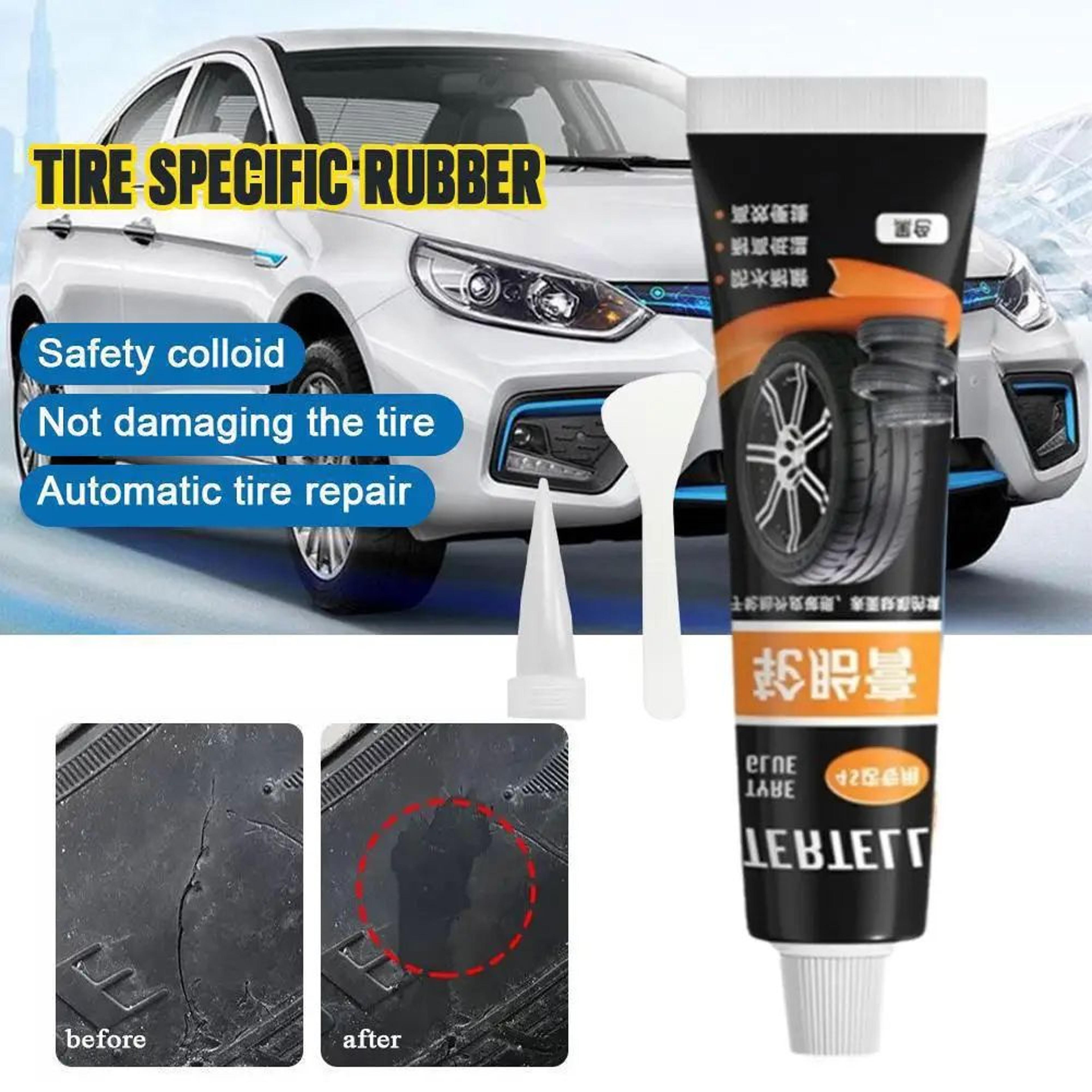 30ml black rubber tire repair glue