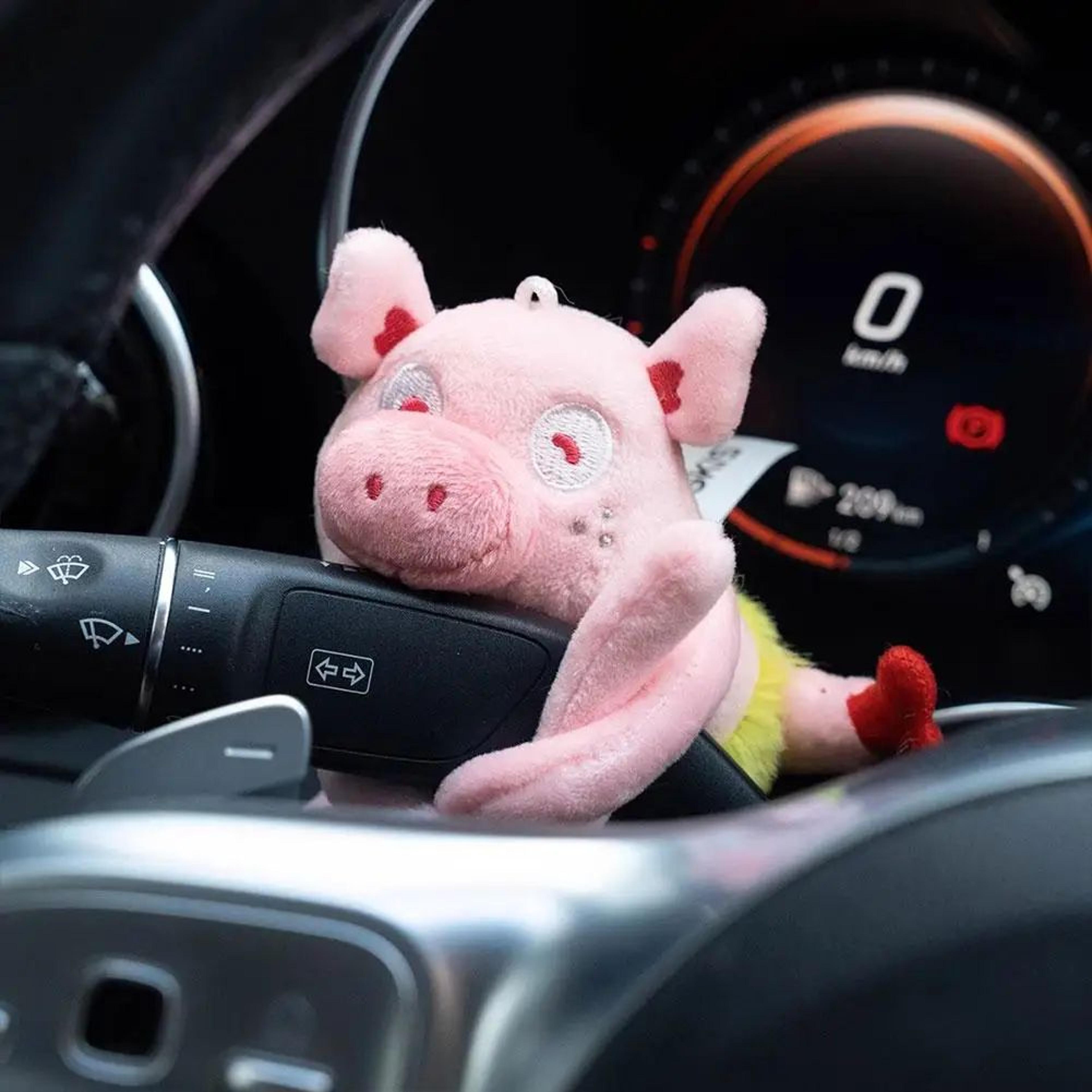 Plush Puppy Car Wiper Decoration Doll 12