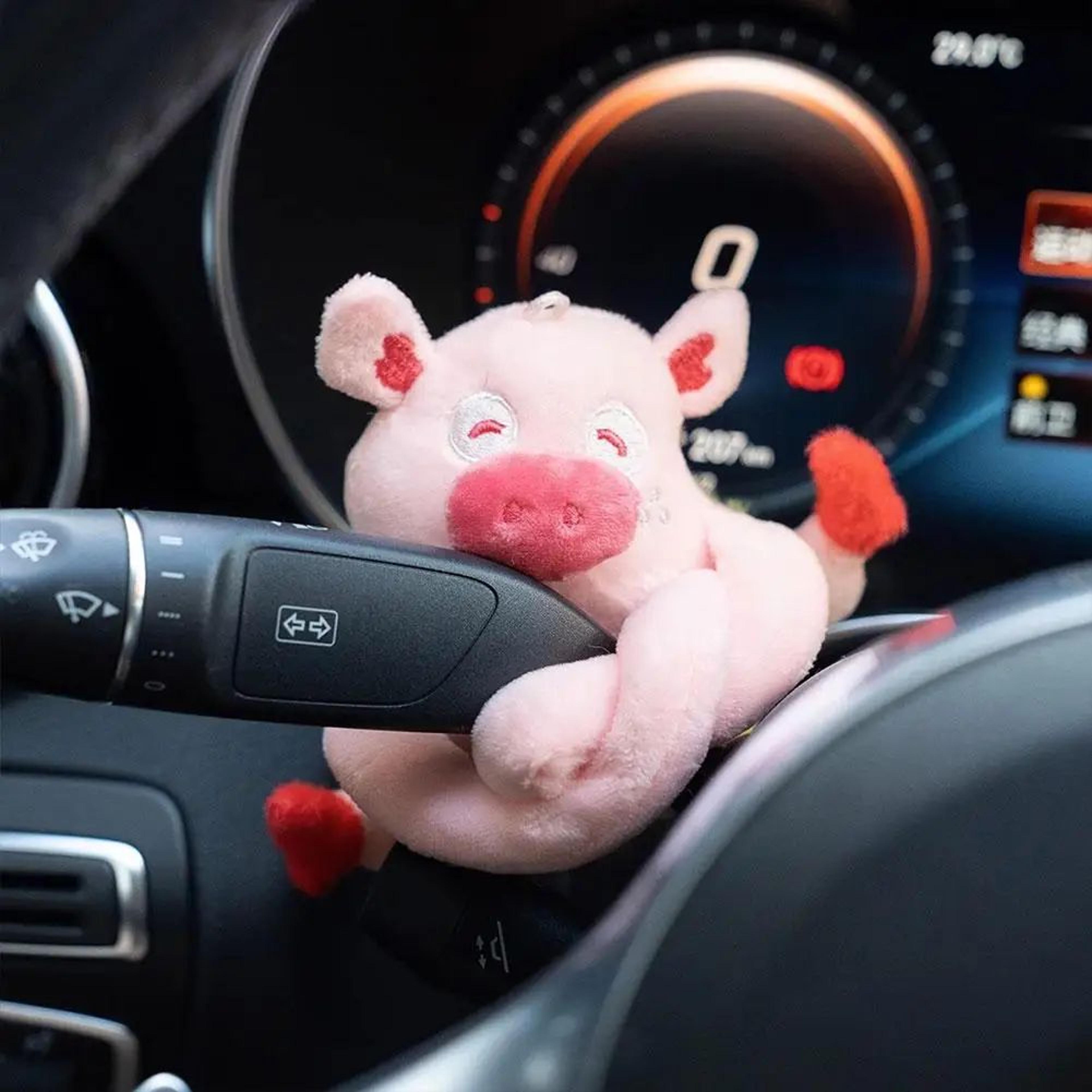 Plush Puppy Car Wiper Decoration Doll 11