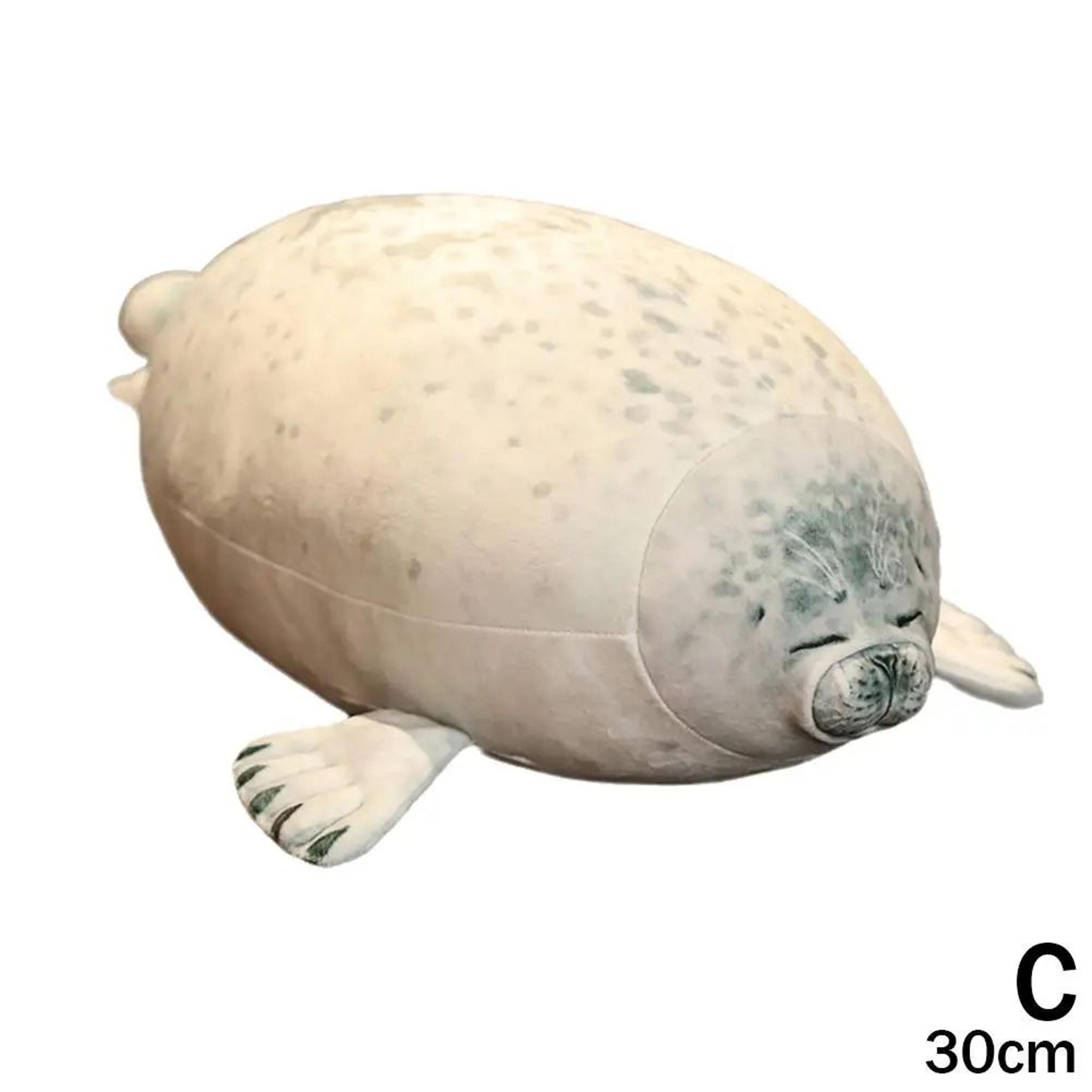 Chubby Angry Seal Plush Pillow 7