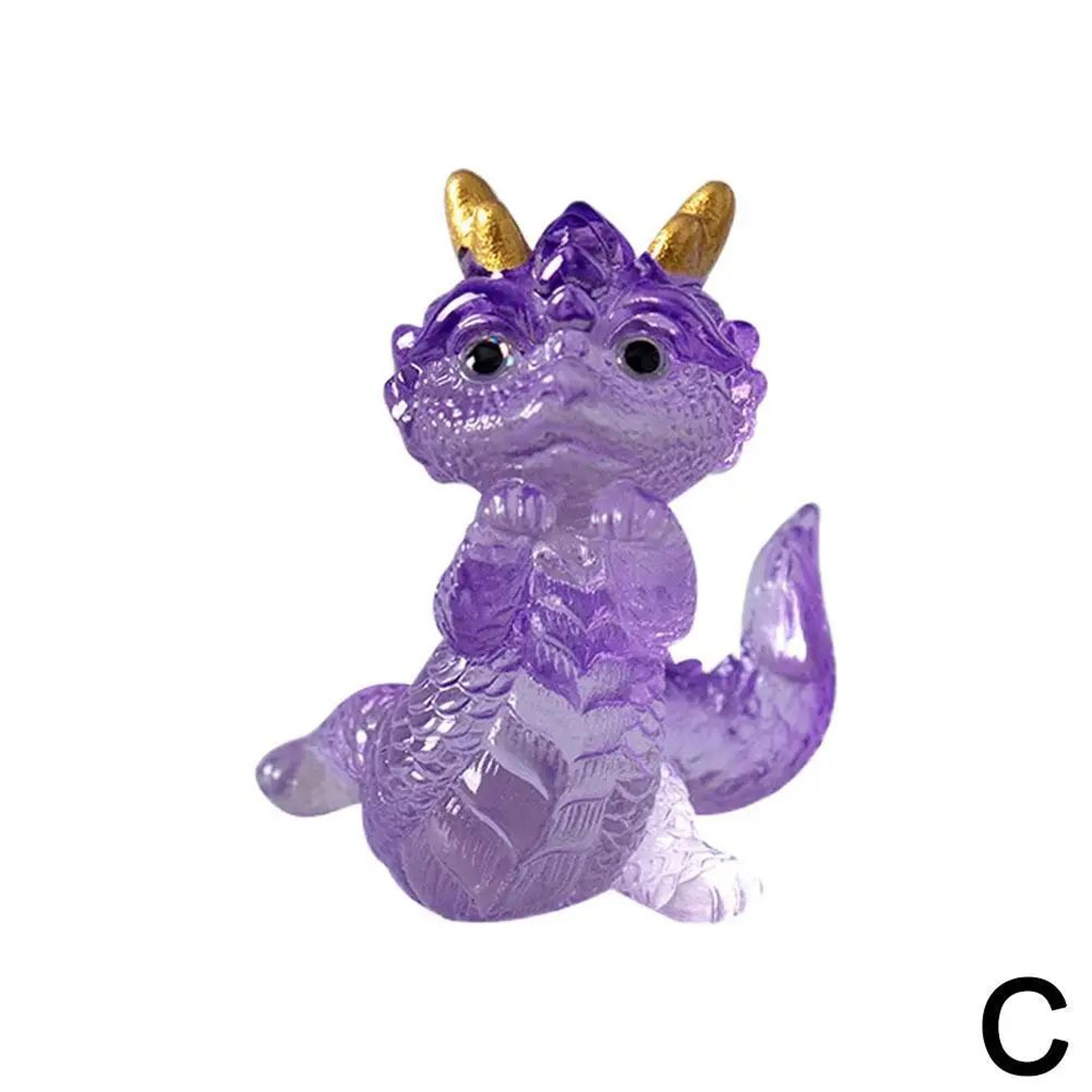 Cute Mini Chinese Zodiac Dragon Figurine 8