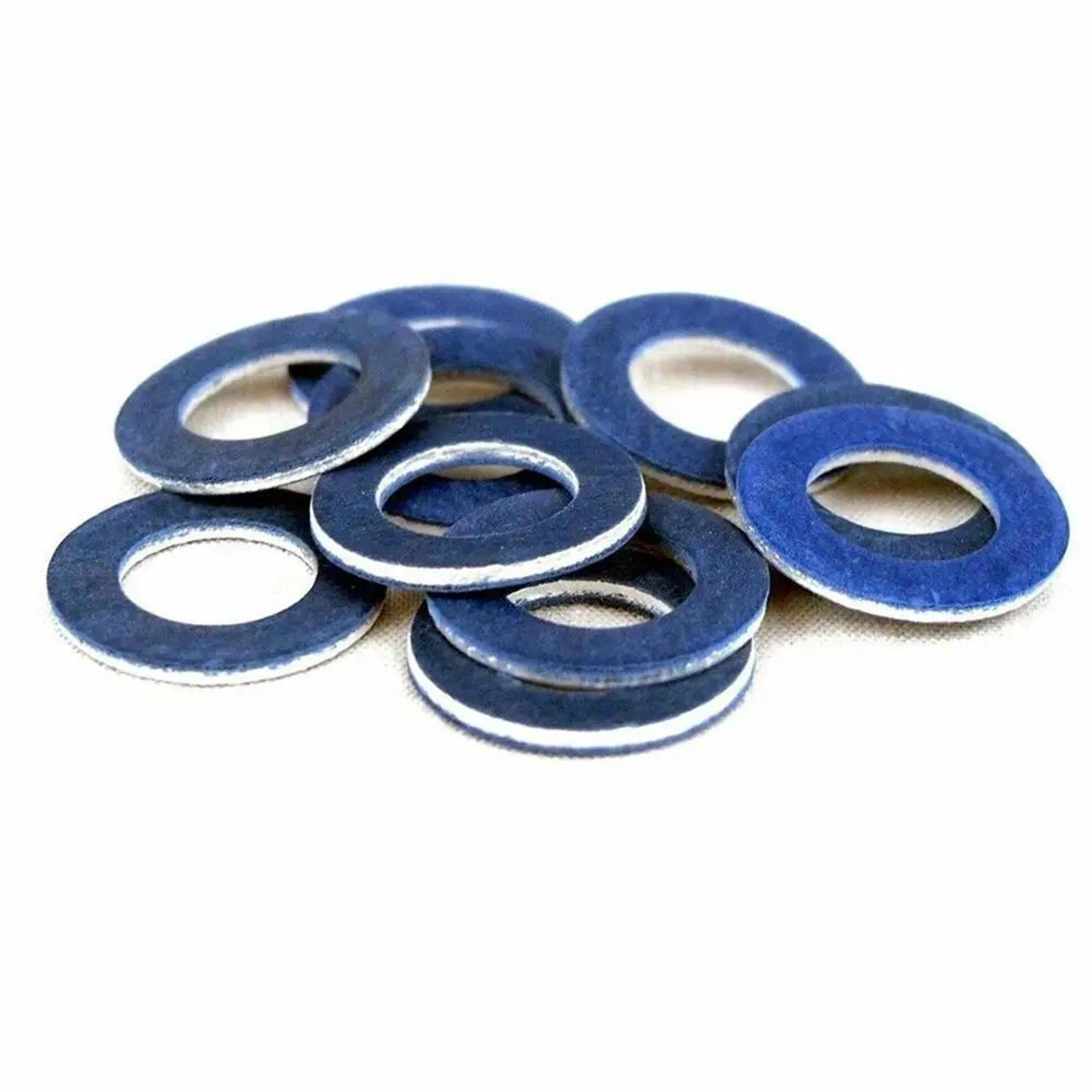 aluminum oil drain plug crush washers