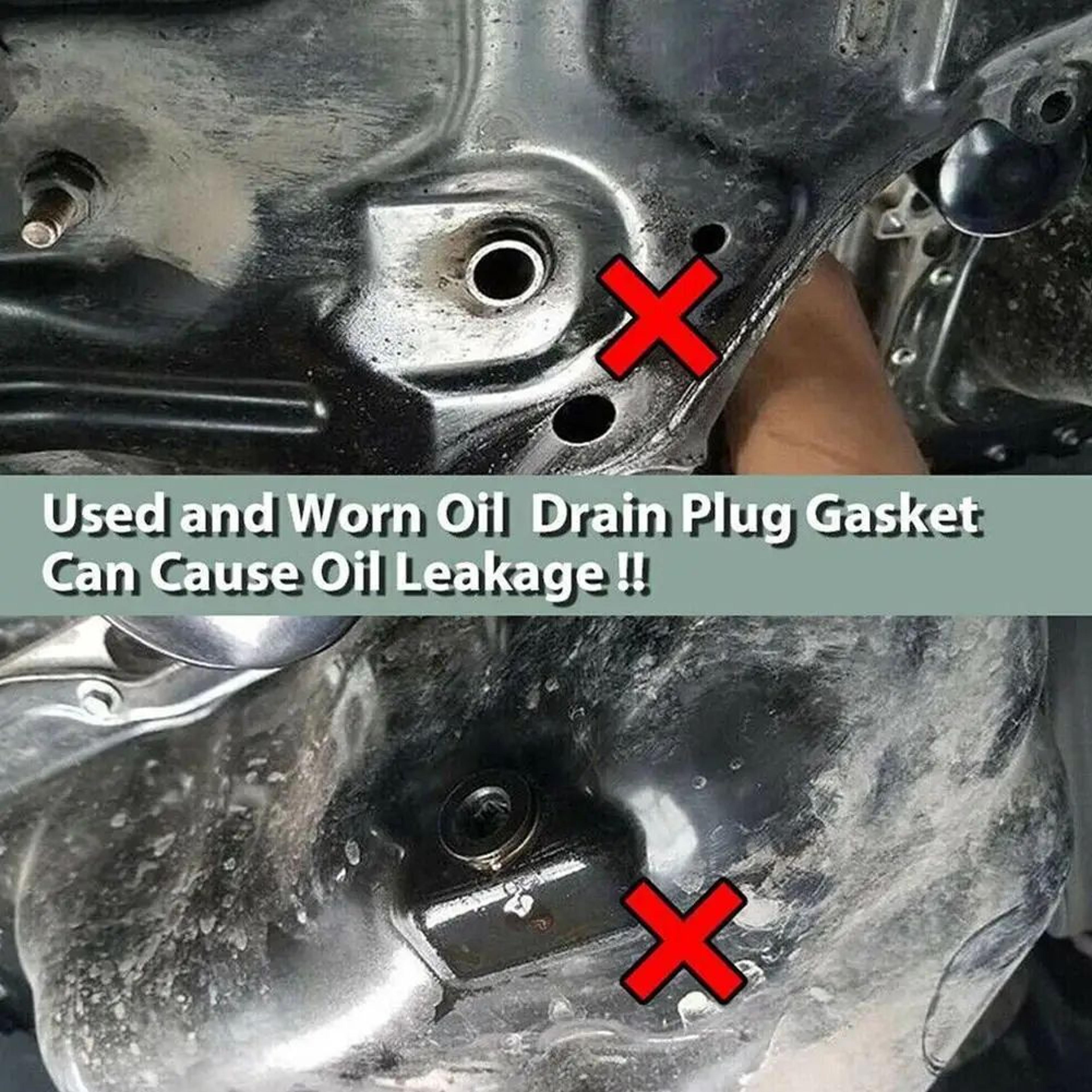 Aluminum Oil Drain Plug Crush Washers 1