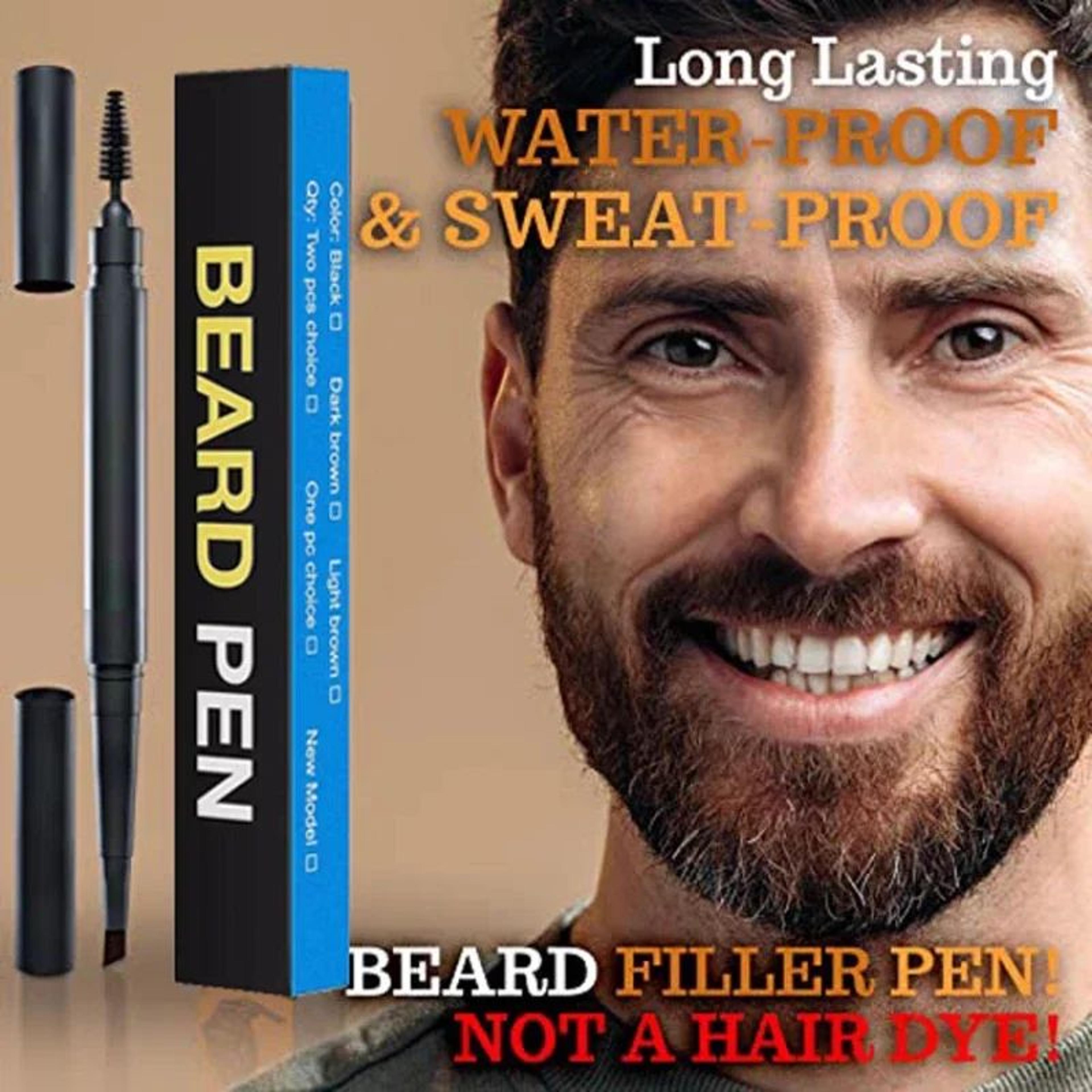 waterproof beard filling pen