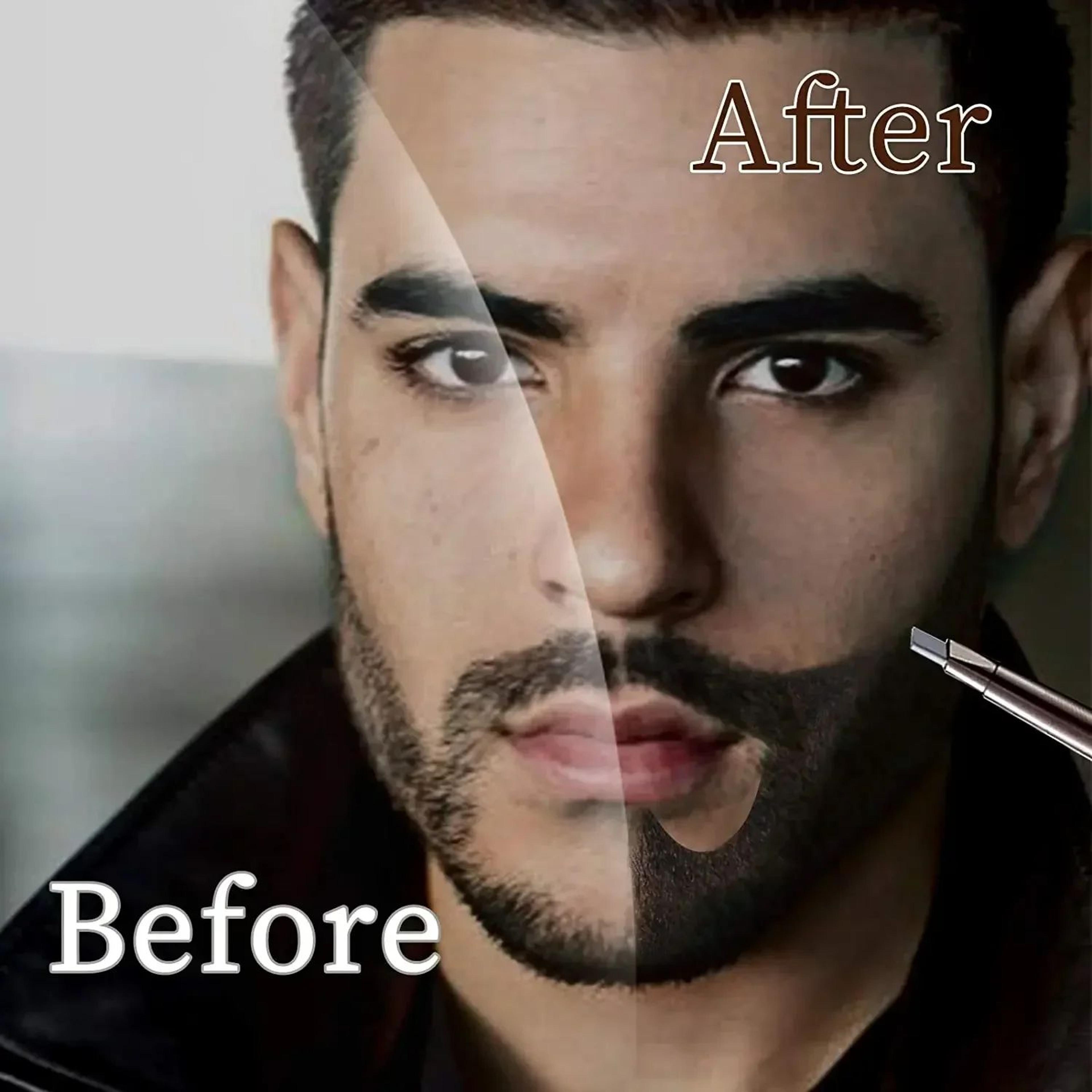 Waterproof Beard Filling Pen 1