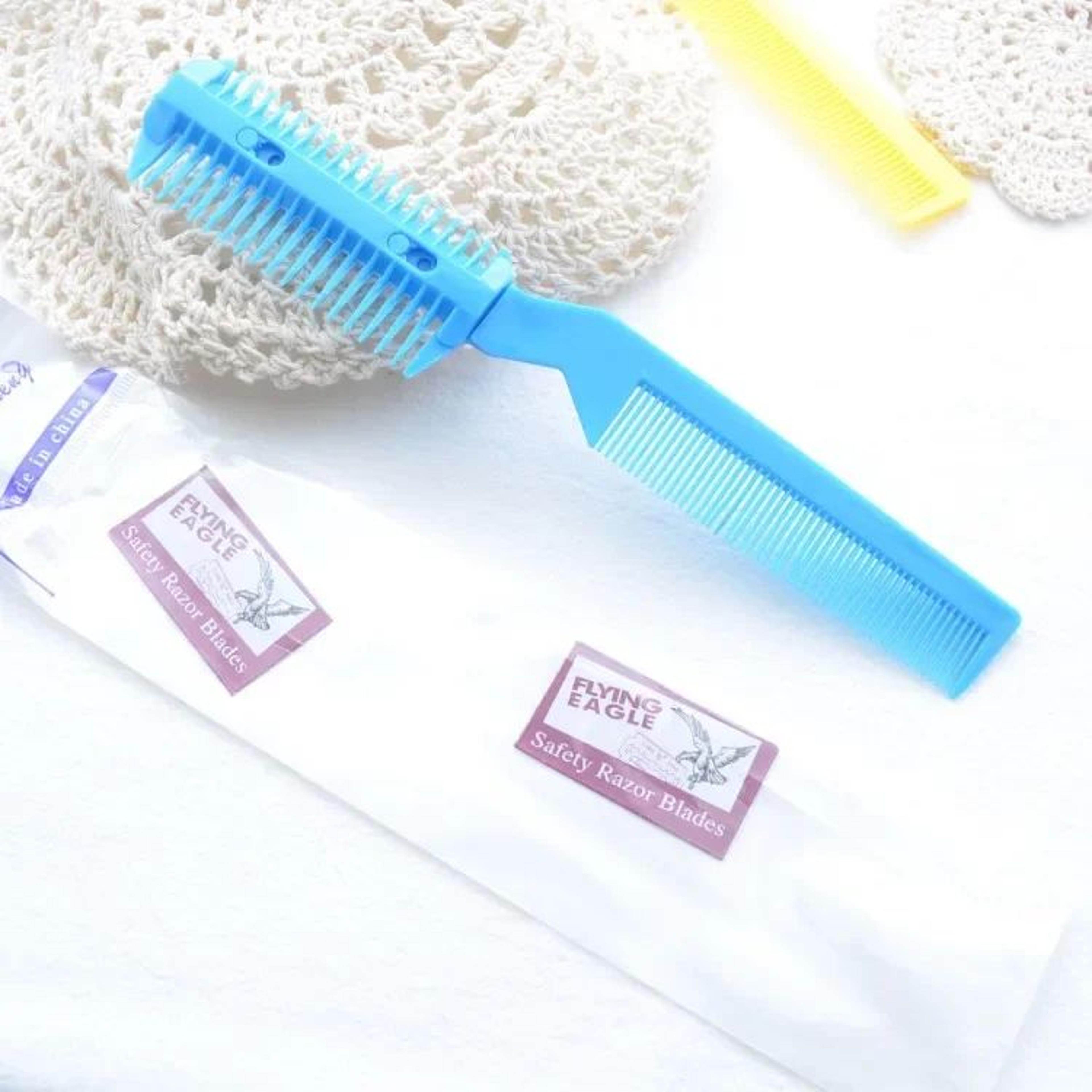 Carbon Hair Thinning Razor Comb 7