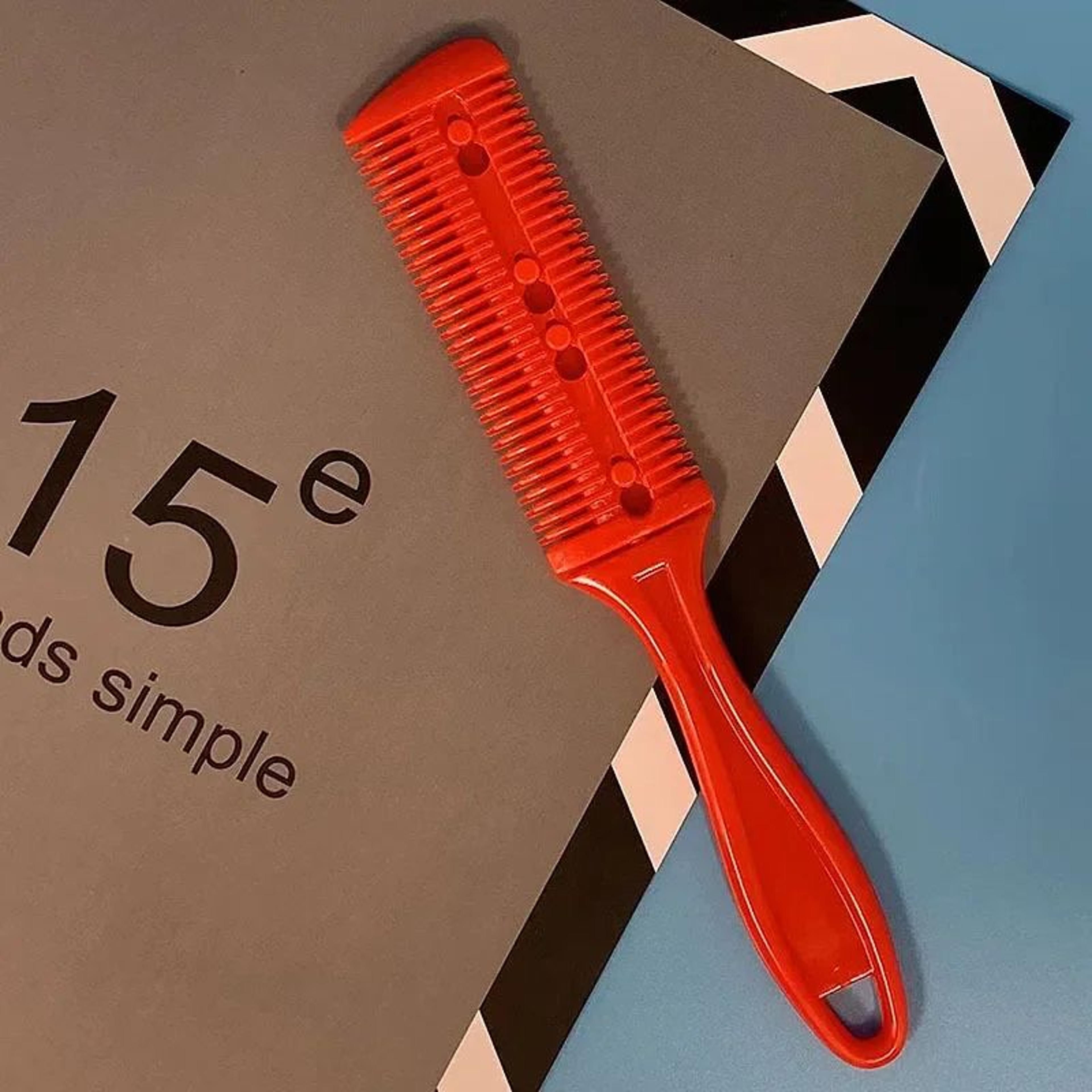Carbon Hair Thinning Razor Comb 16