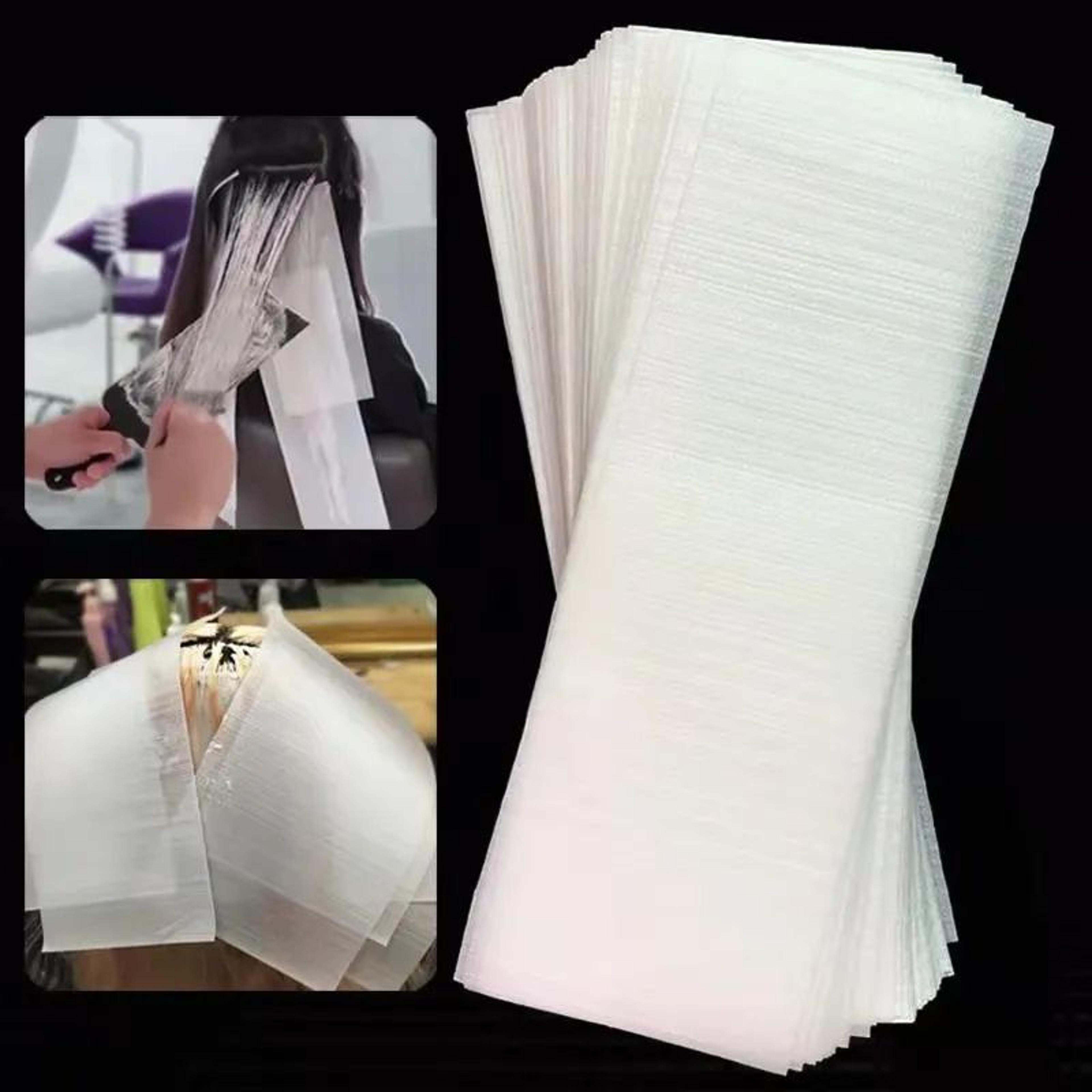 50 Piece Reusable Hair Highlighting Sheets 0