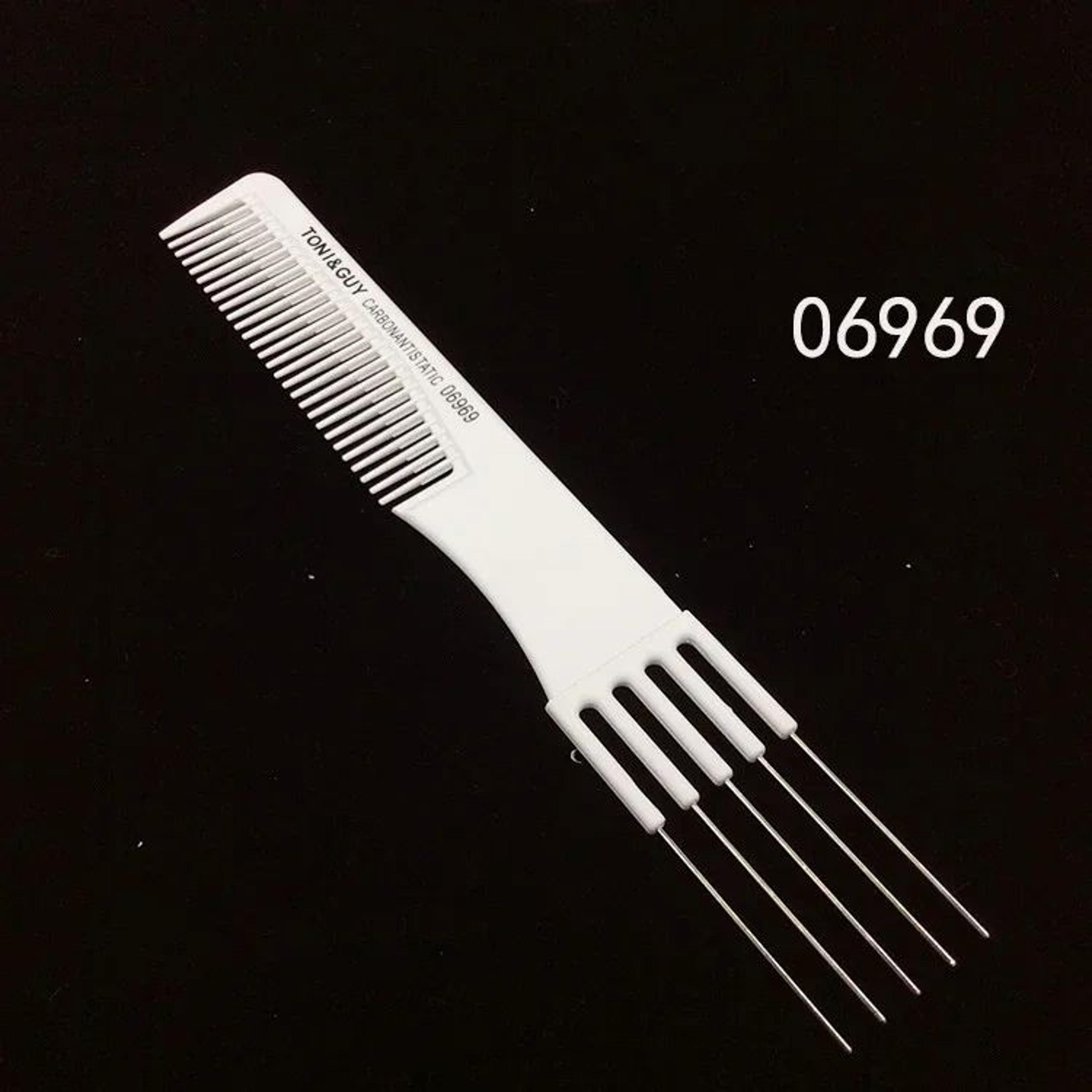 Professional Carbon Fiber Barber Styling Comb 18