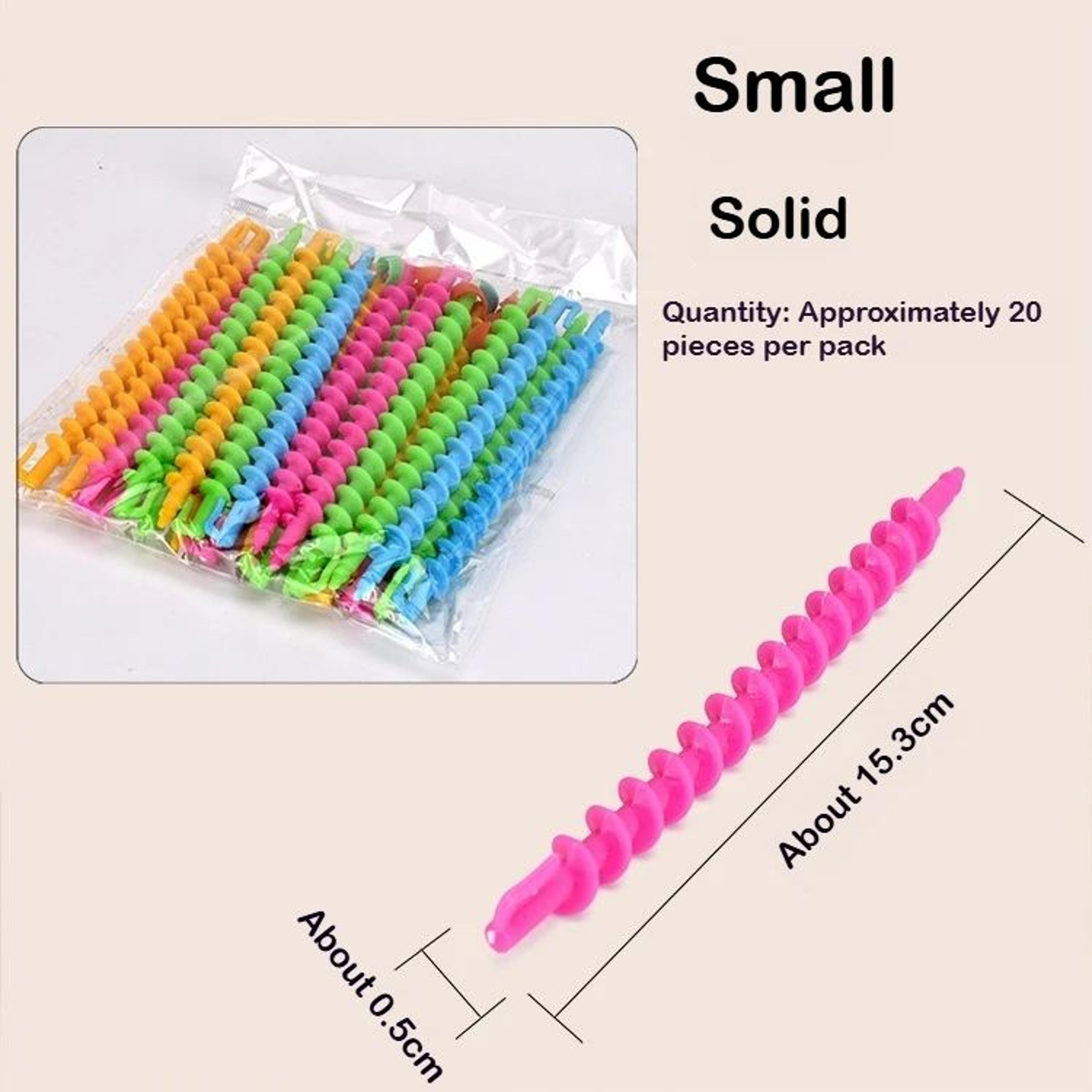 Colorful Heatless Perm Rod Hair Rollers 8