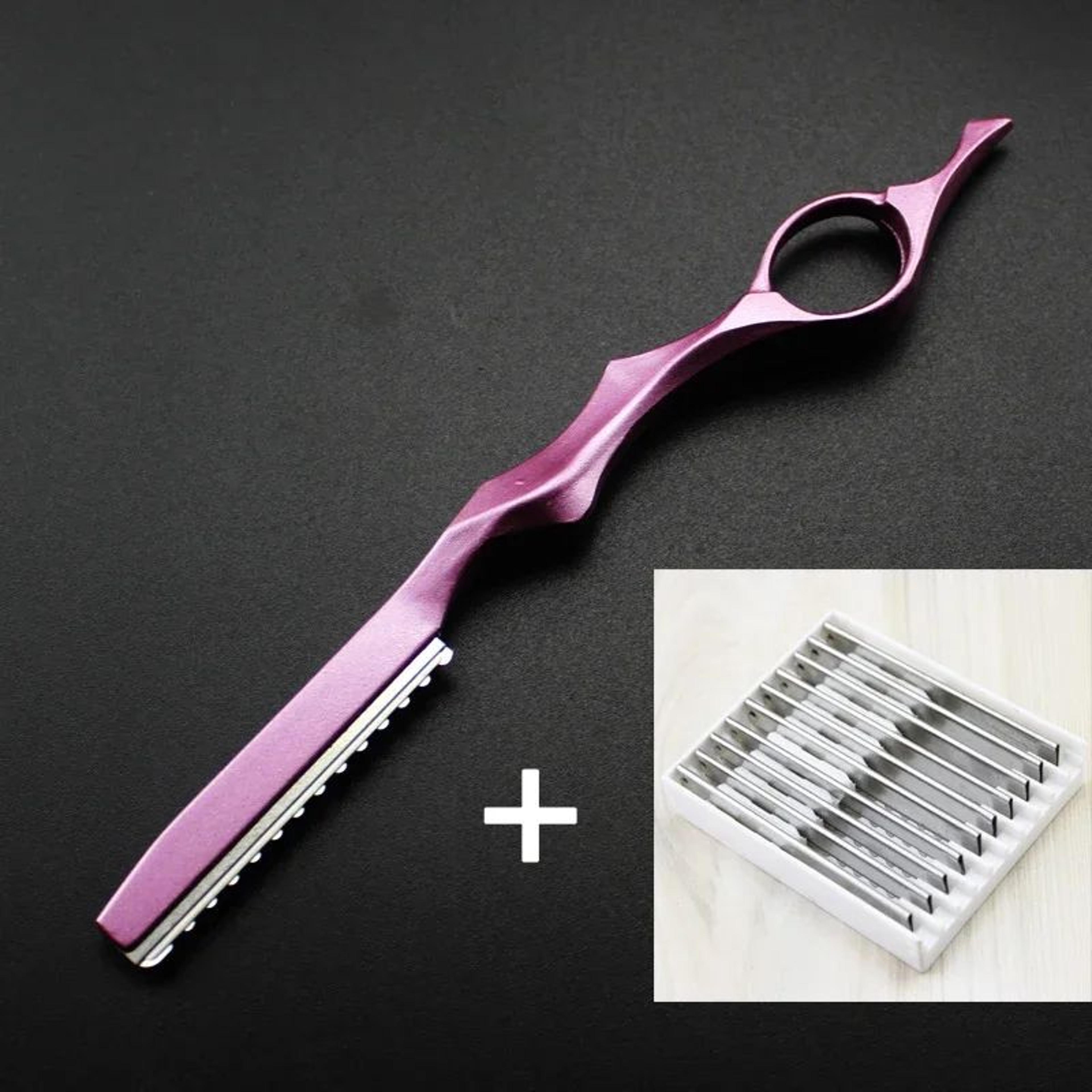 Professional Hair Thinning Razor With 10 Blades 8