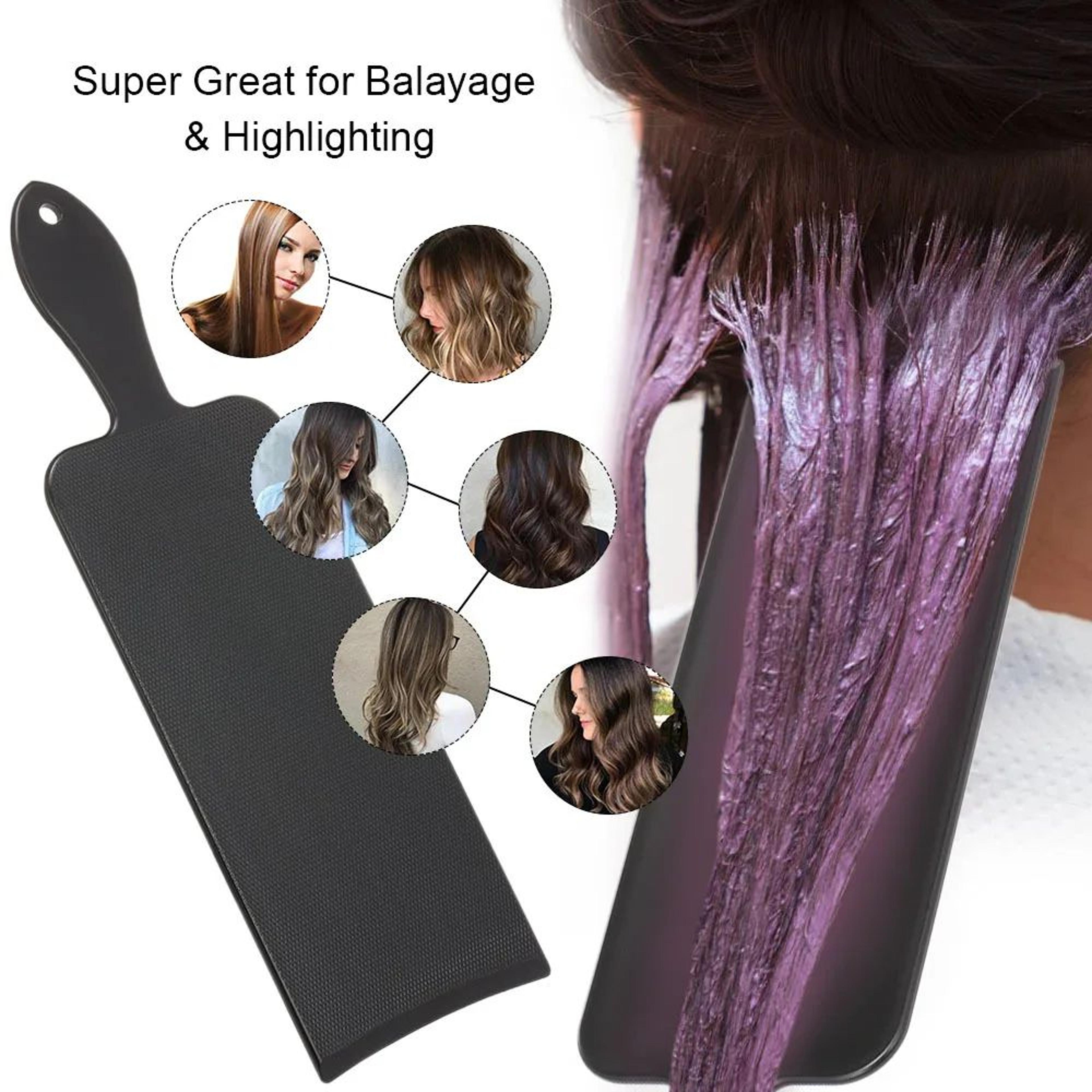 professional matte black hair coloring board