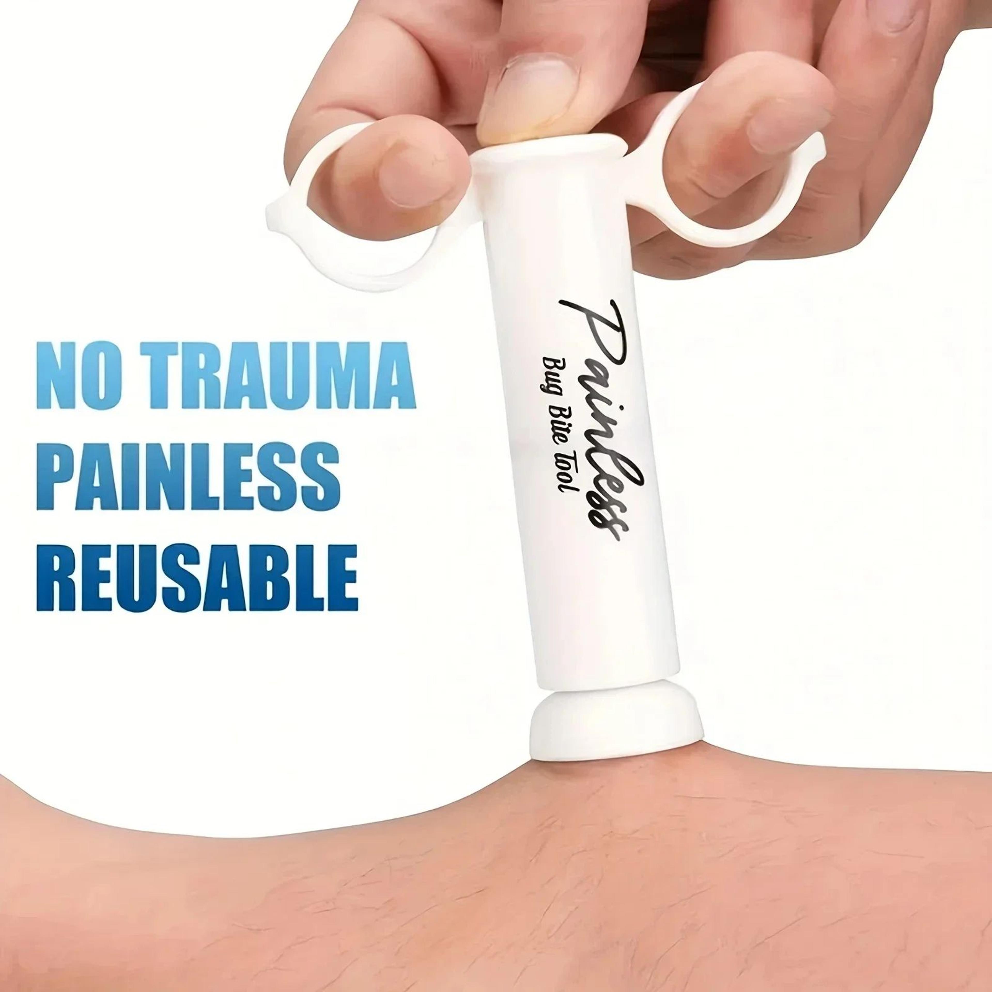 portable insect bite suction tool