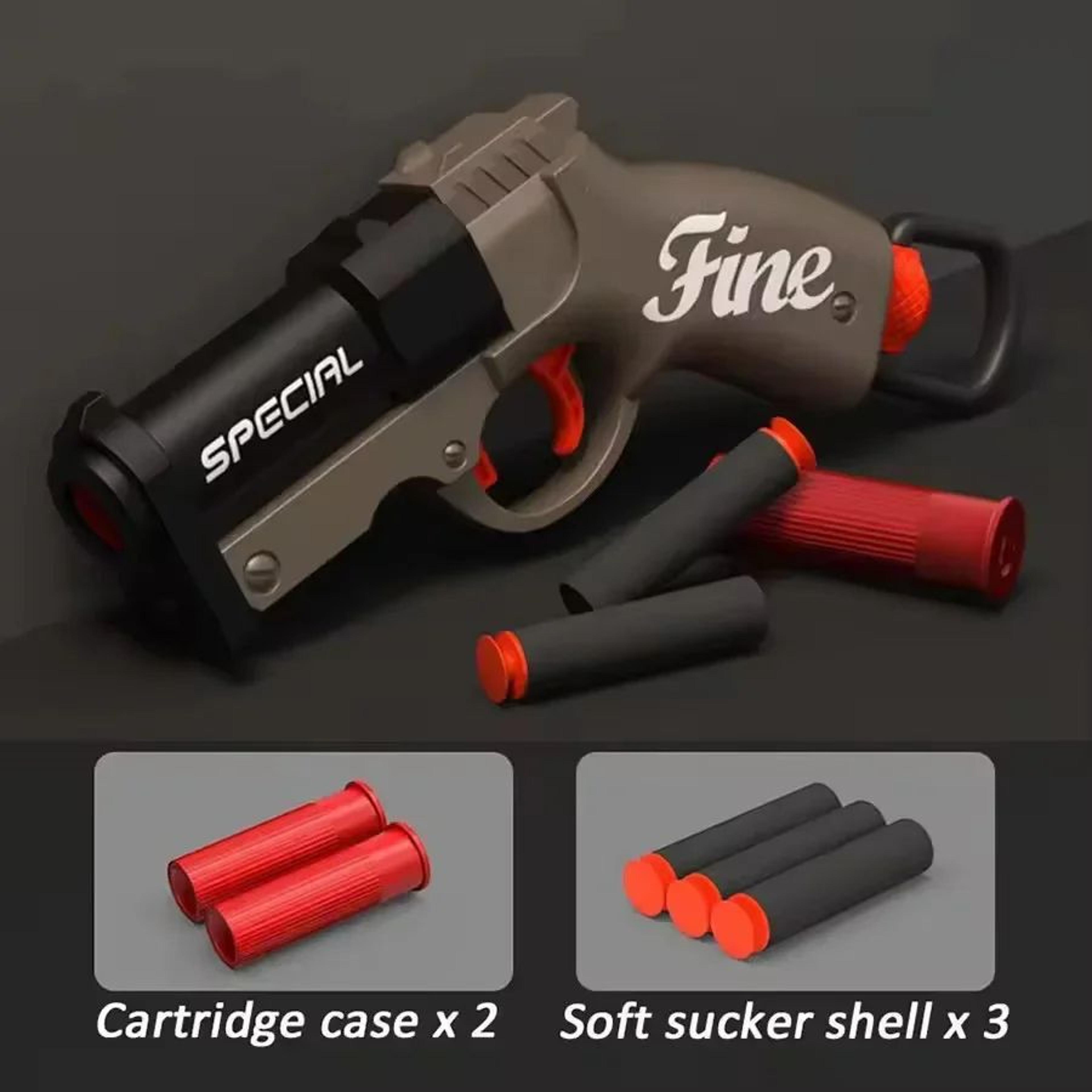 Mini Shell Ejecting Soft Bullet Blaster 8