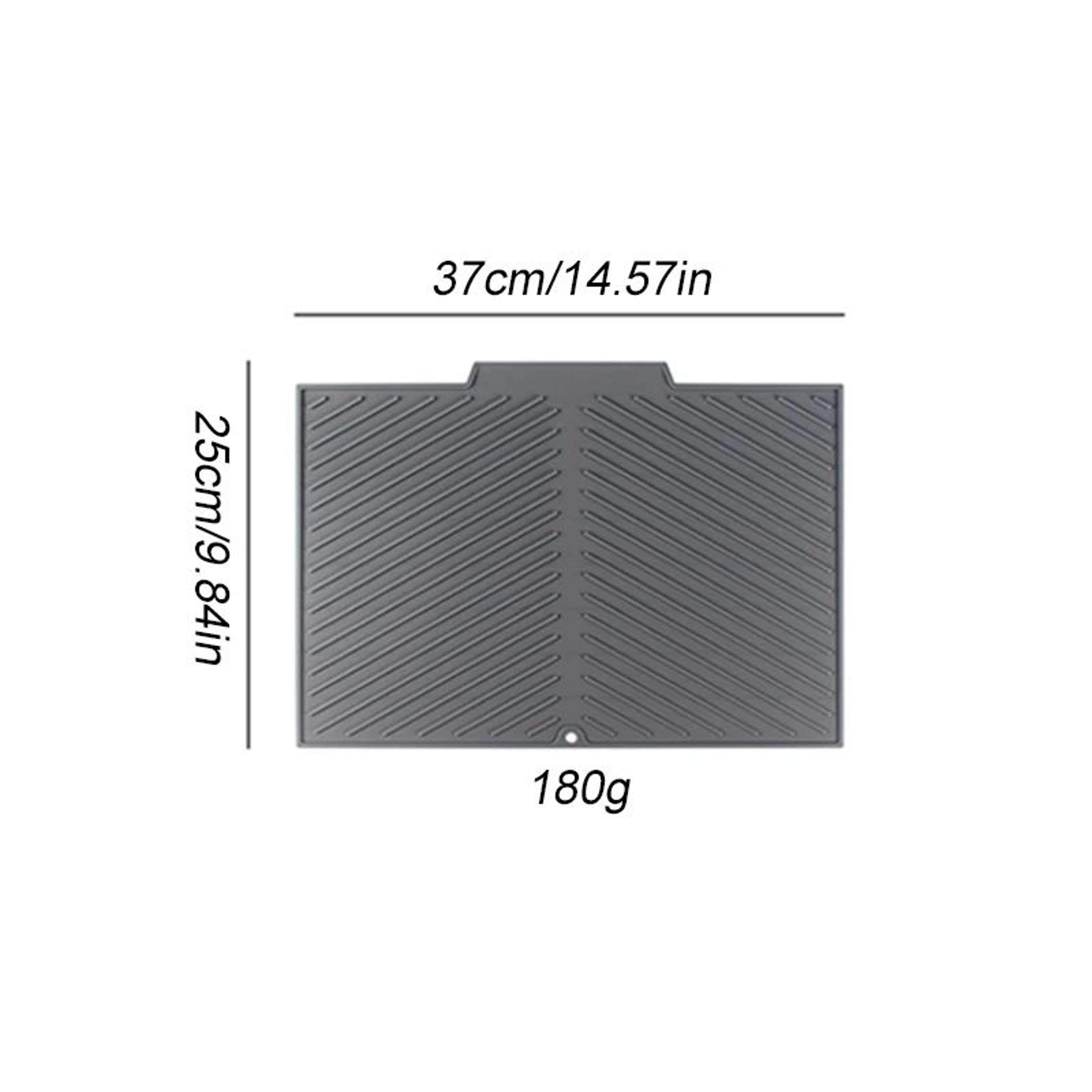 Sloped Silicone Dish Drying Mat 5