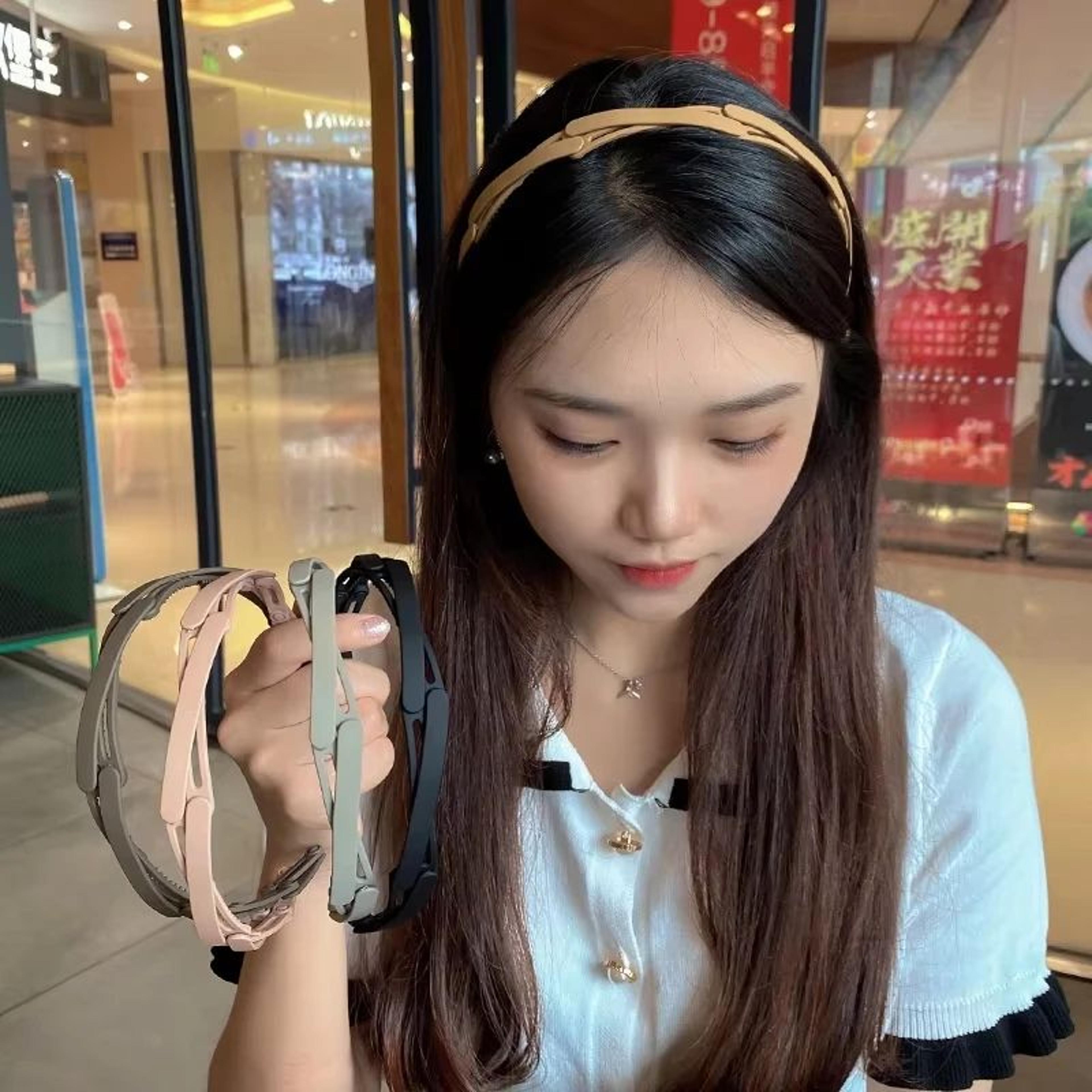 foldable travel hair headband