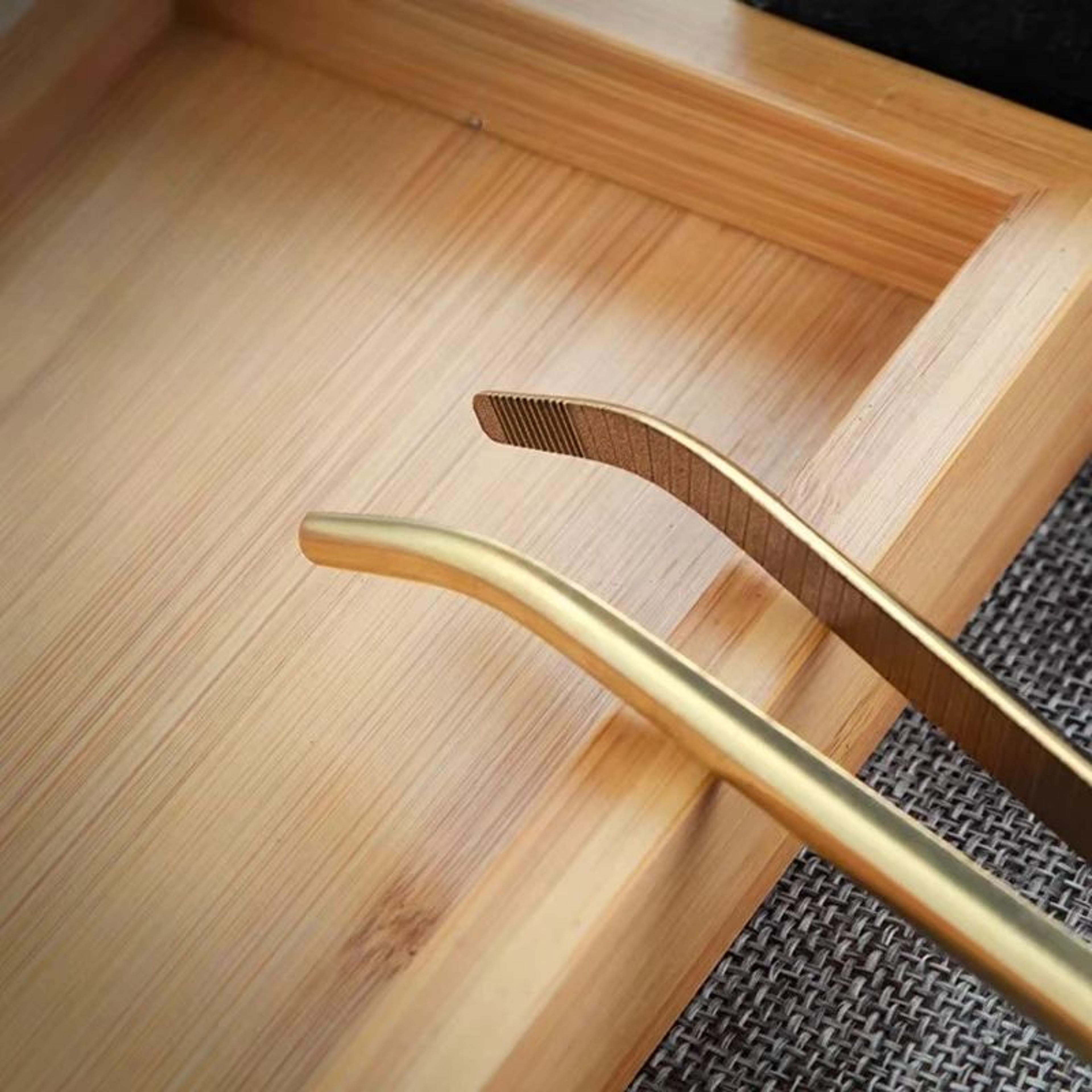 Brass Loose Leaf Tea Tweezers 2