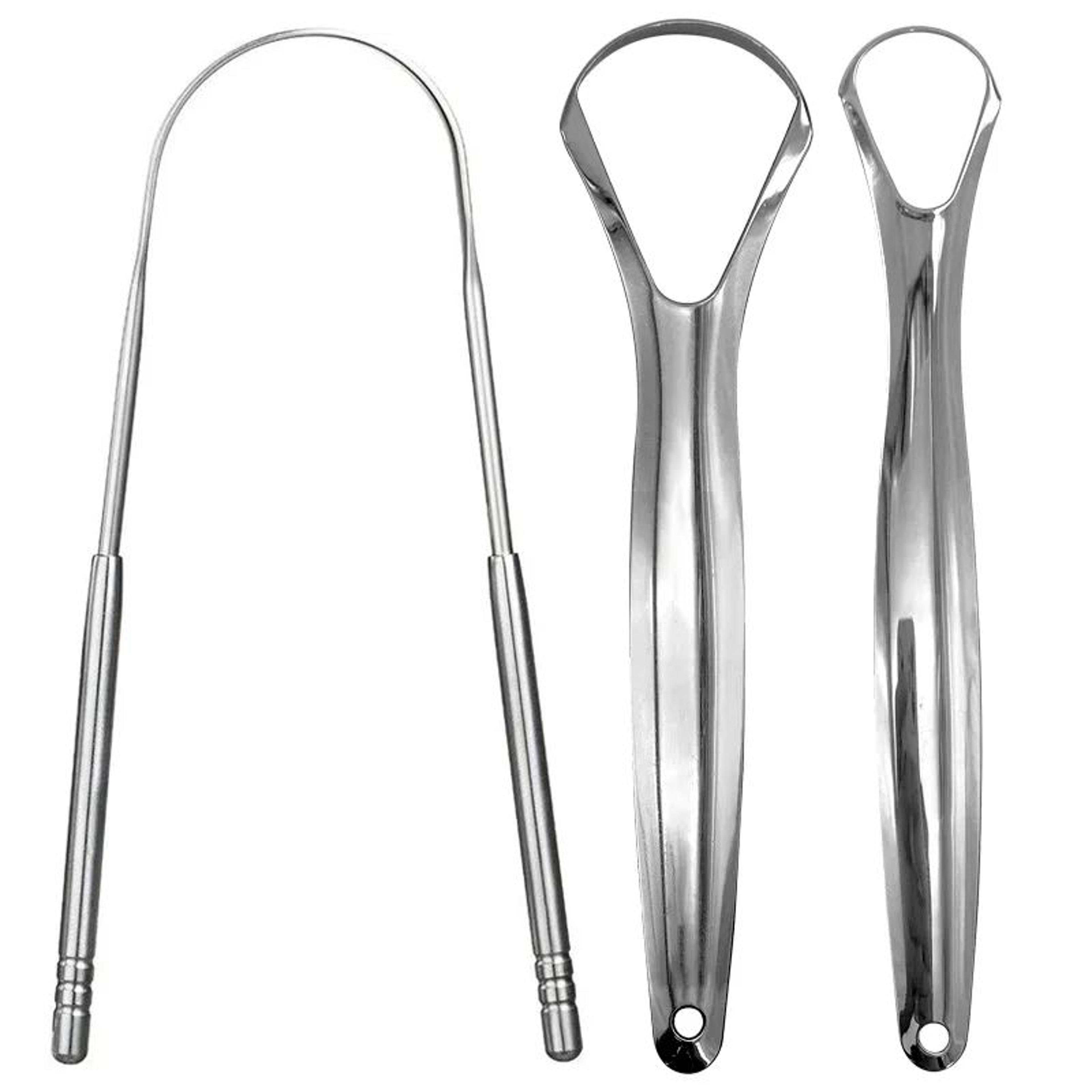 Stainless Steel Tongue Cleaning Scraper 5