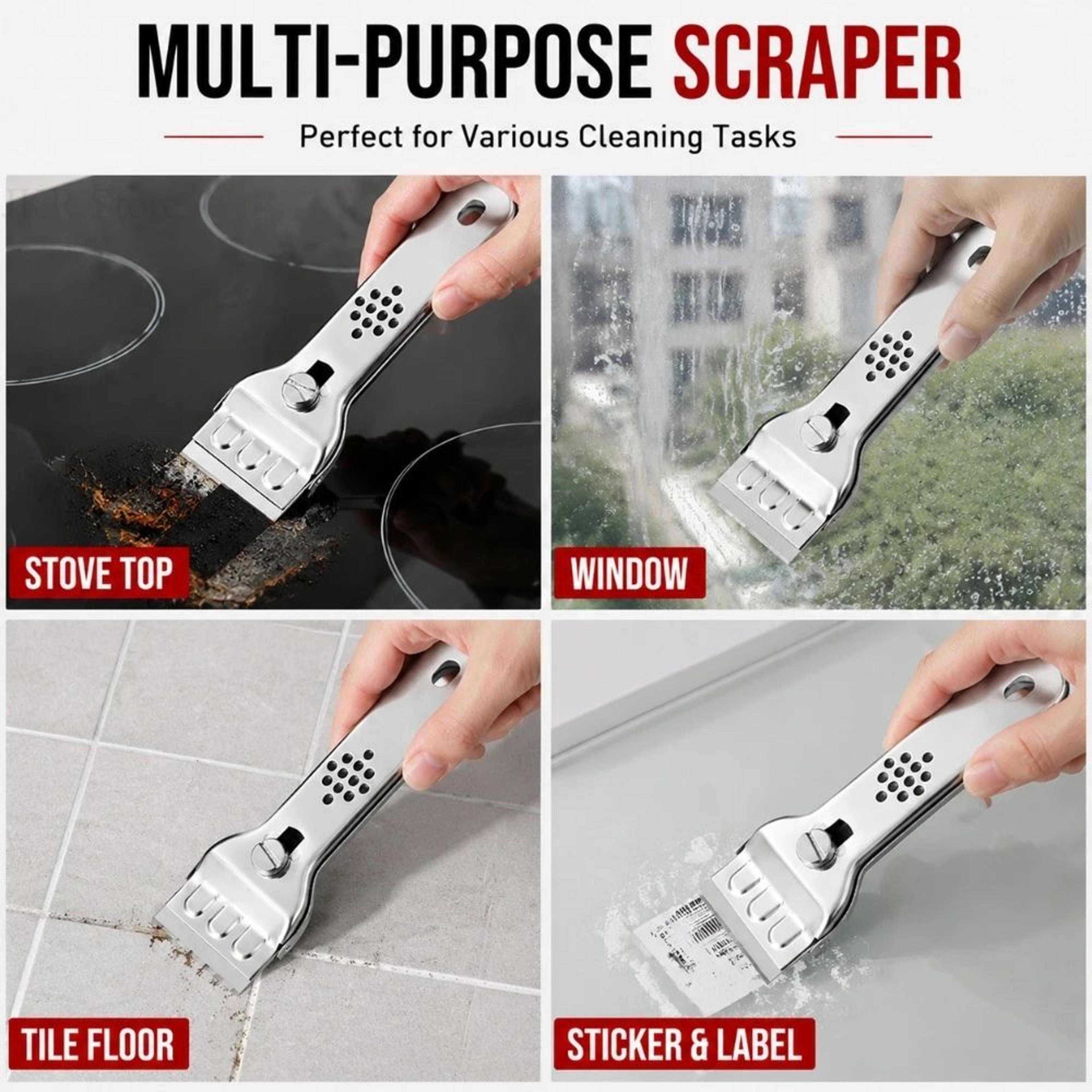 Stainless Steel Multipurpose Cleaning Scraper 4
