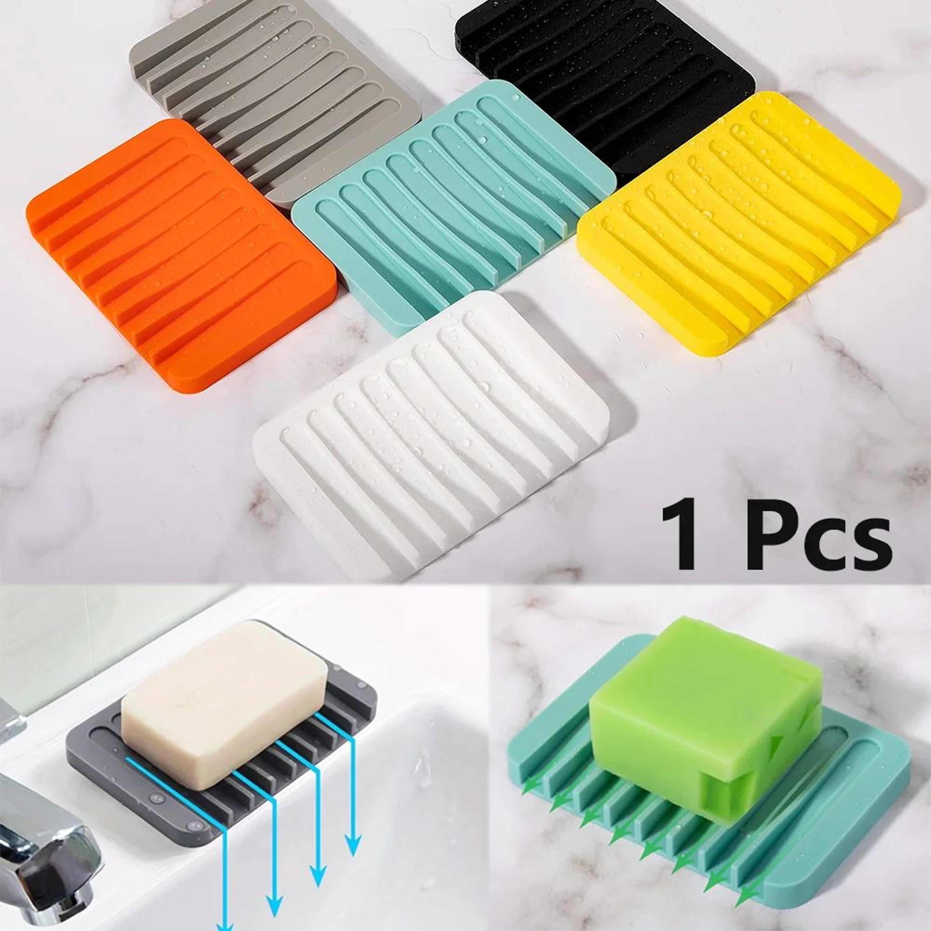 Self Draining Silicone Soap Dish 5