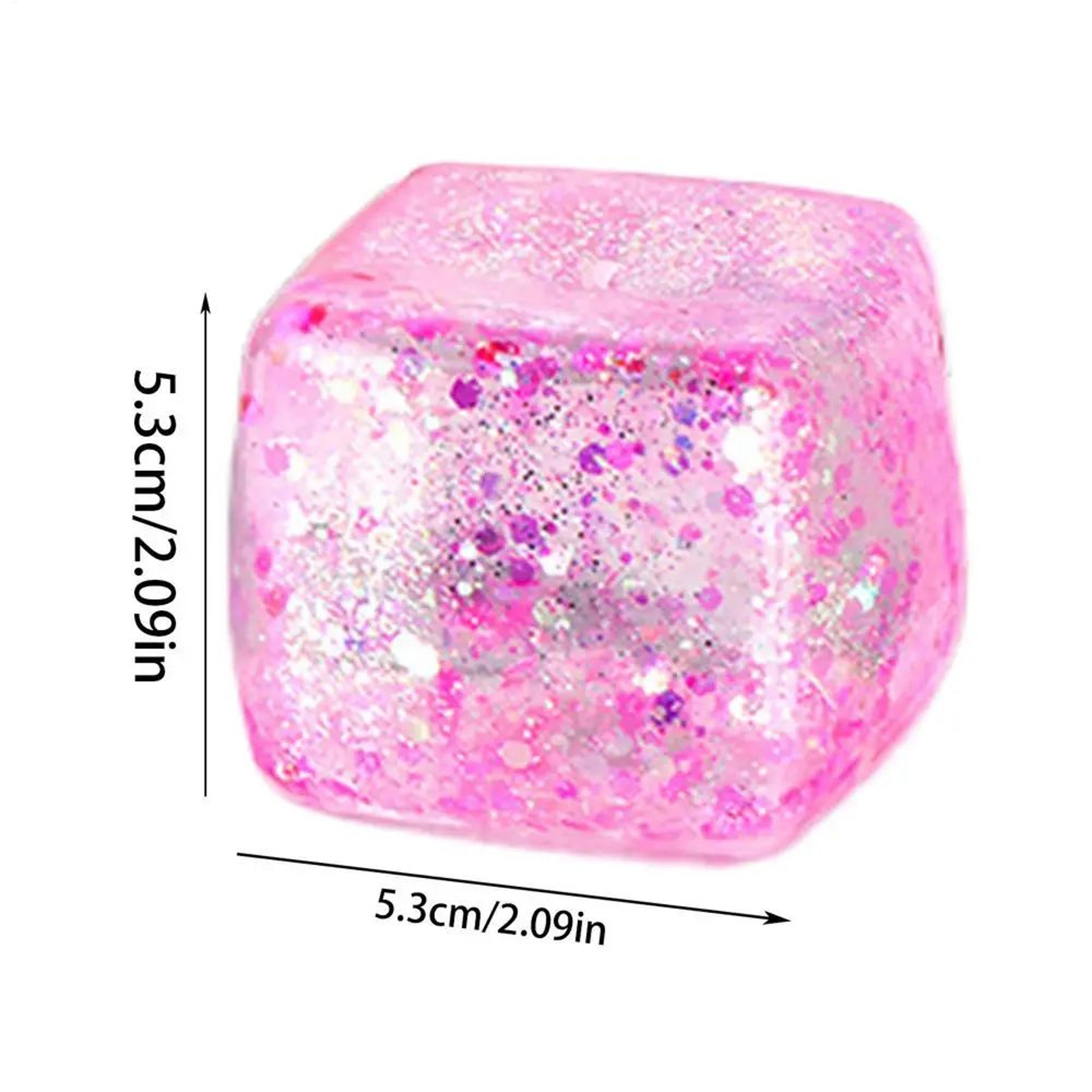Slow Rebound Colorful Cube Squeeze Toy 9