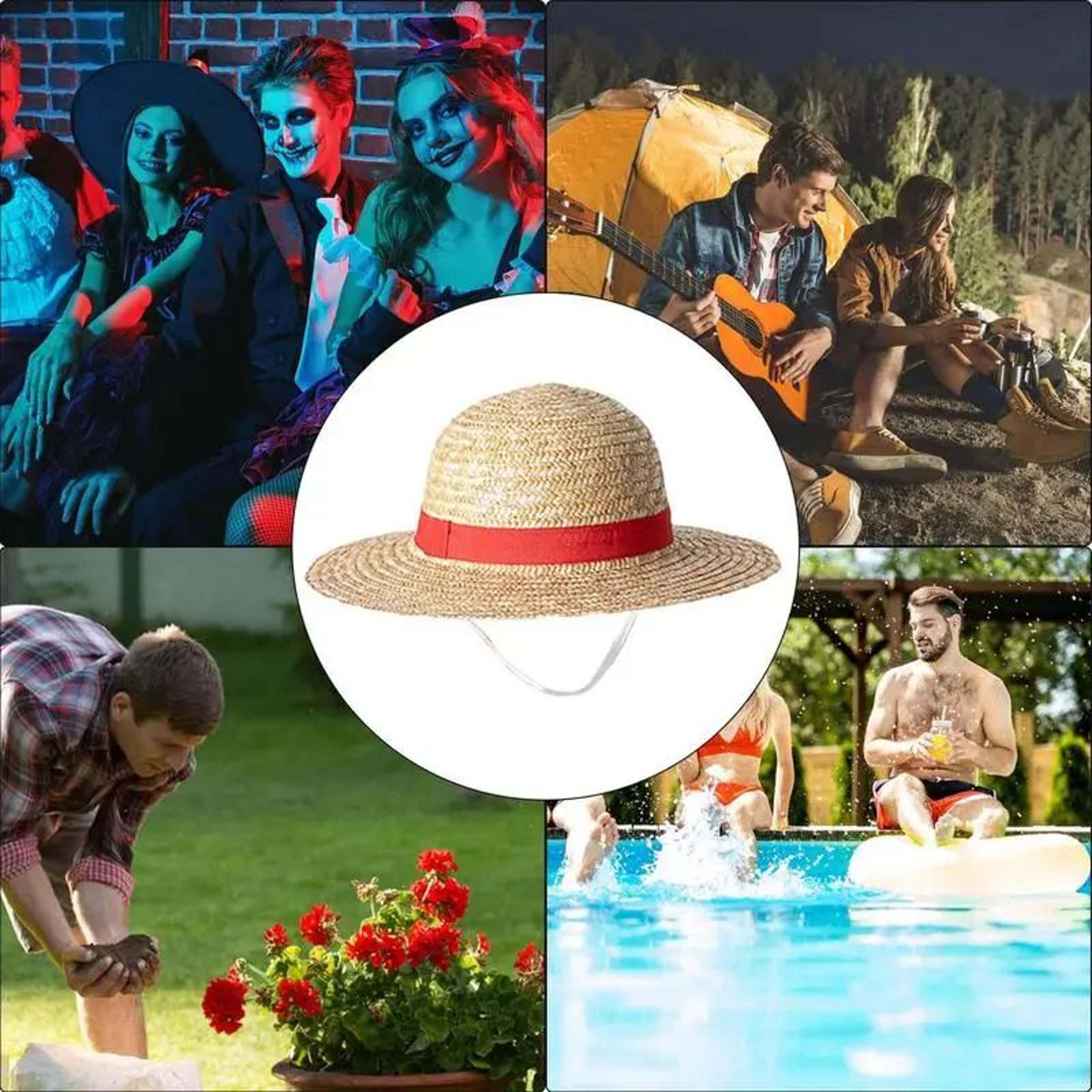 Wide Brim Cosplay Straw Hat 5