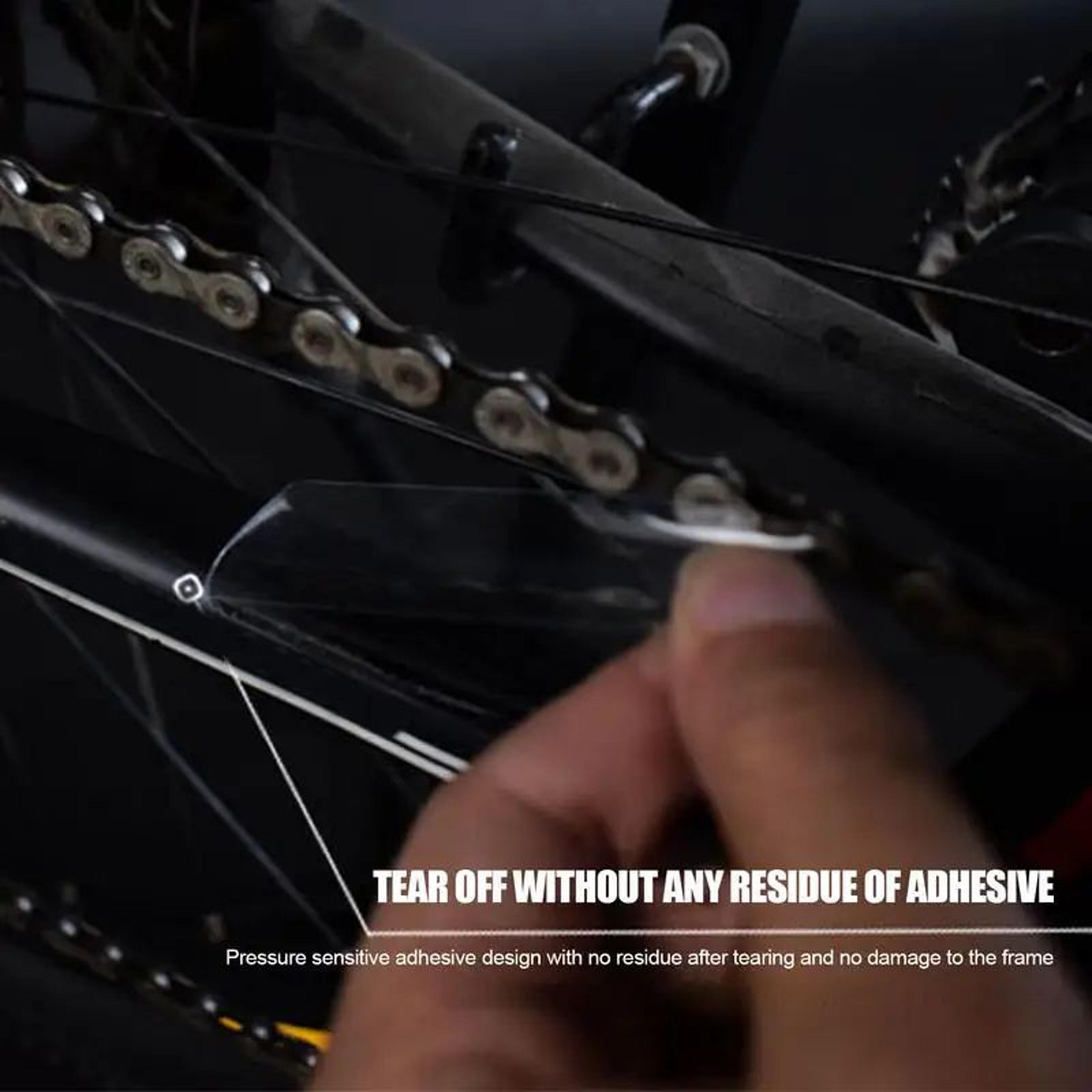 Clear Bicycle Frame Protection Film 4