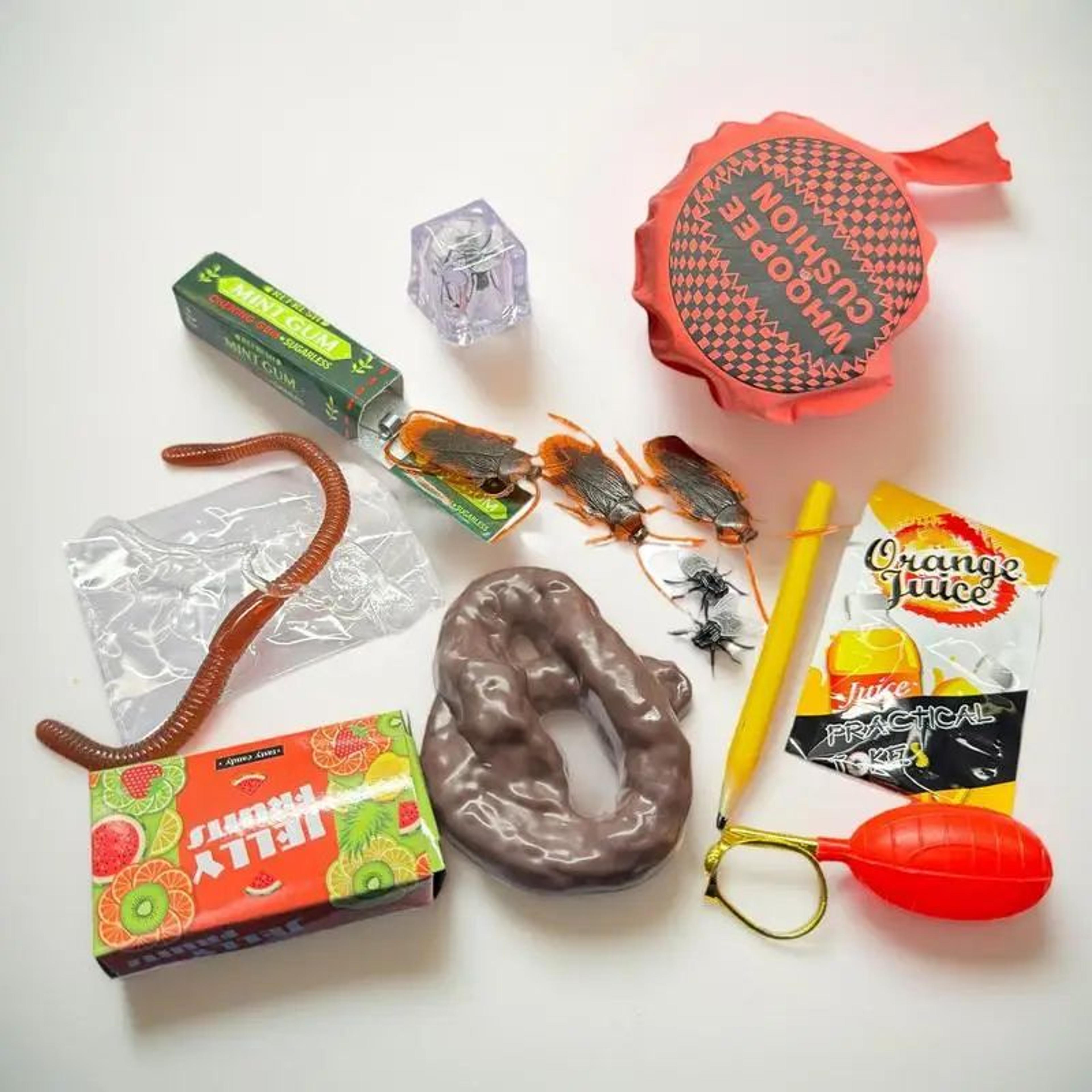 classic funny prank joke toy set