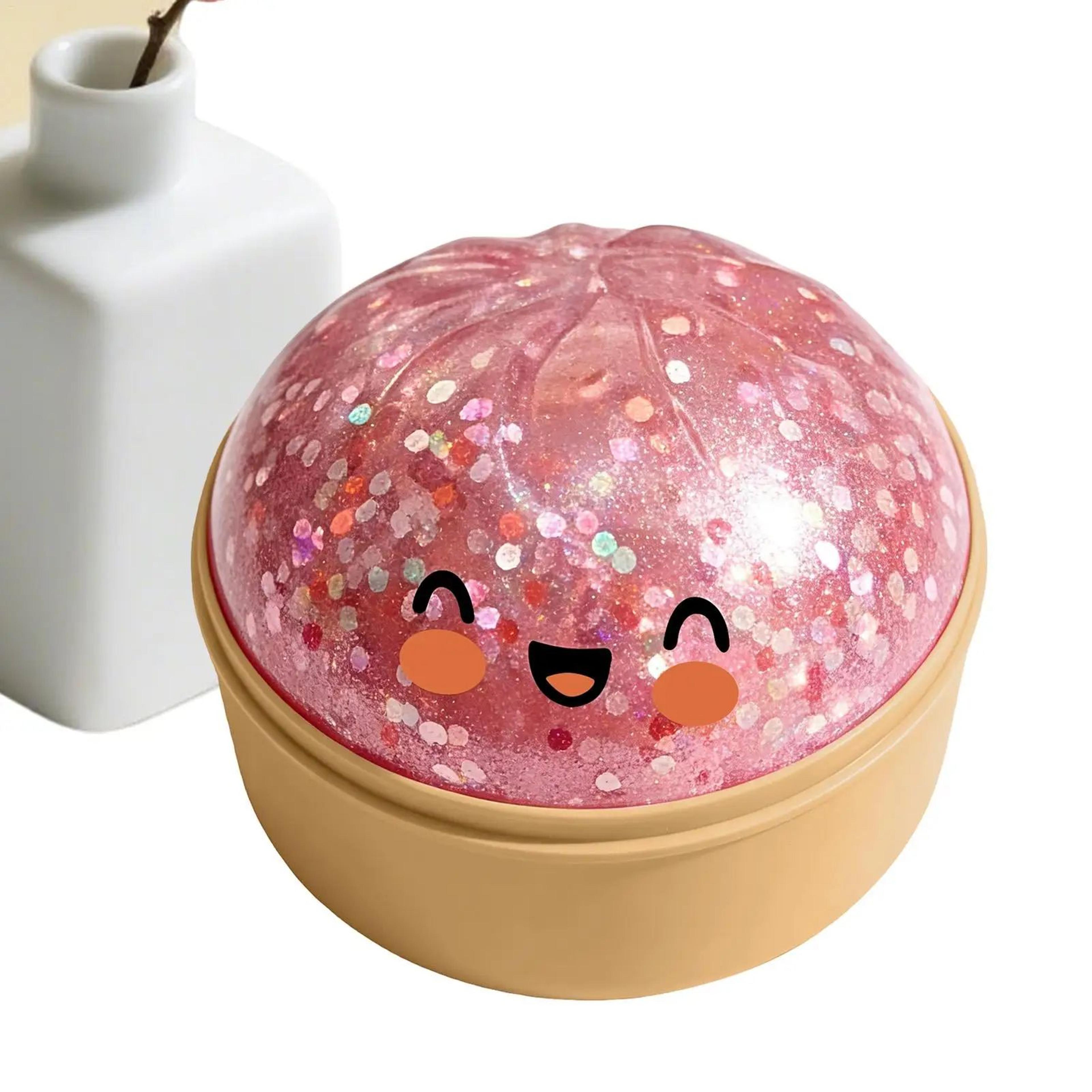 Glitter Rainbow Dumpling Squeeze Toy 4
