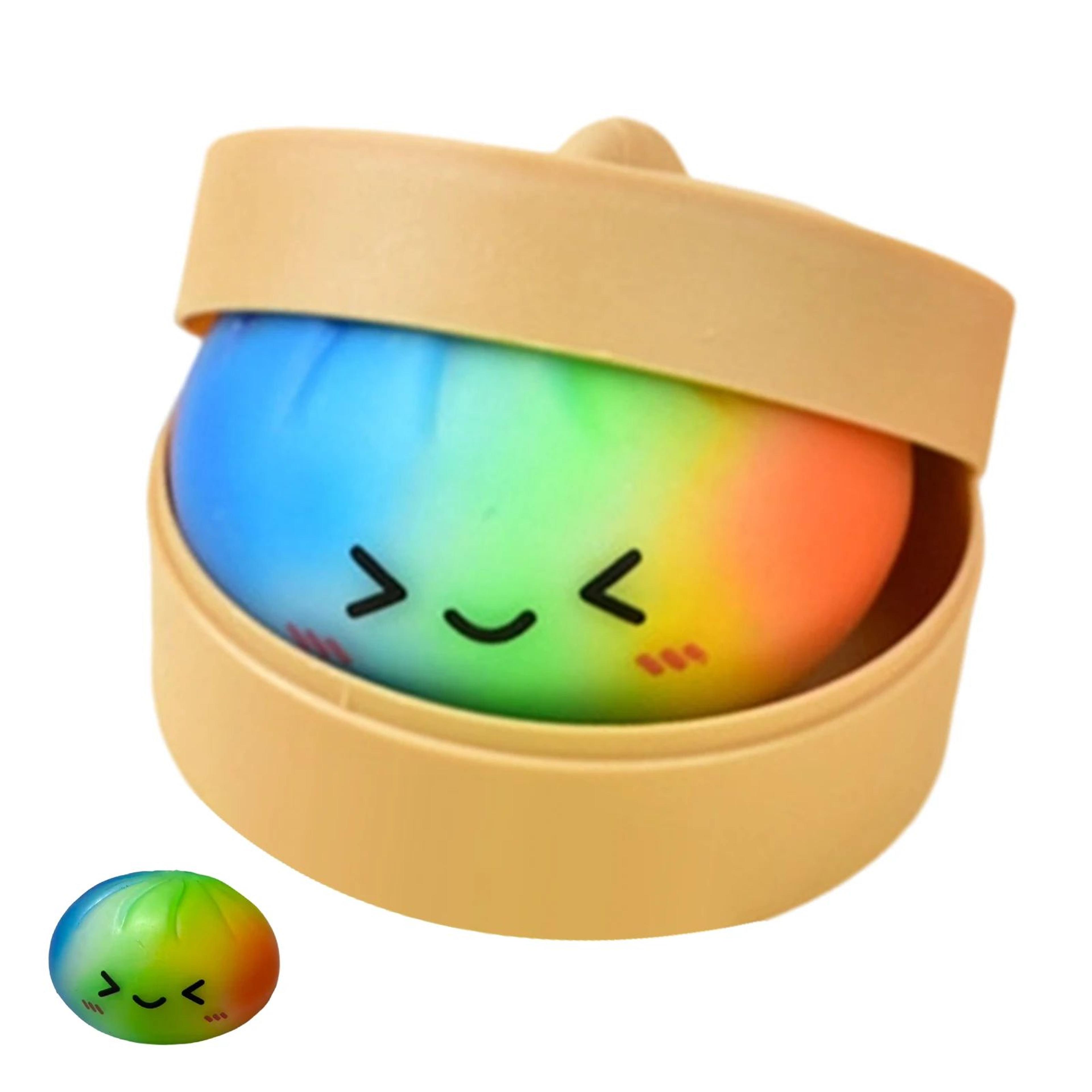 Glitter Rainbow Dumpling Squeeze Toy 17