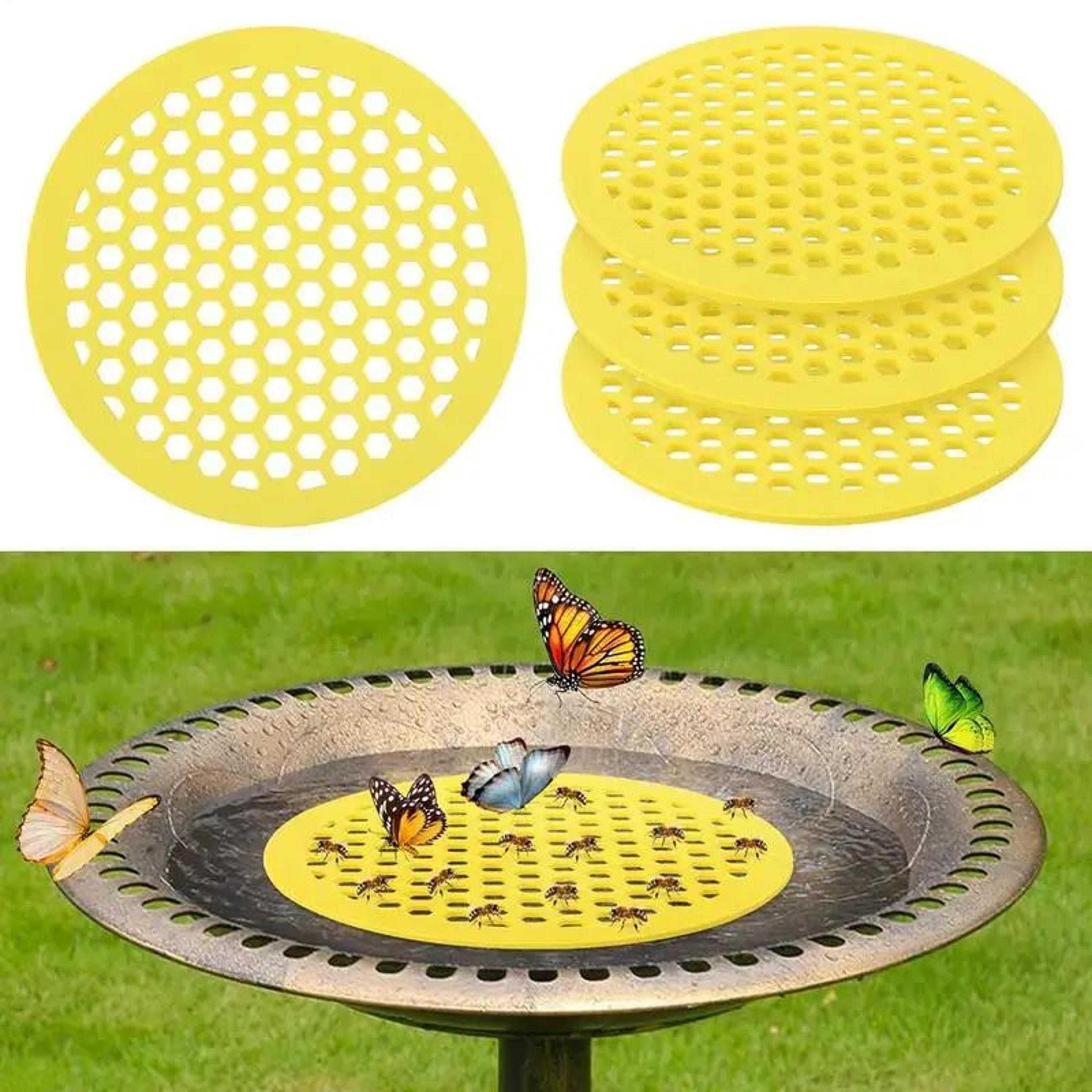 floating bee watering island tray