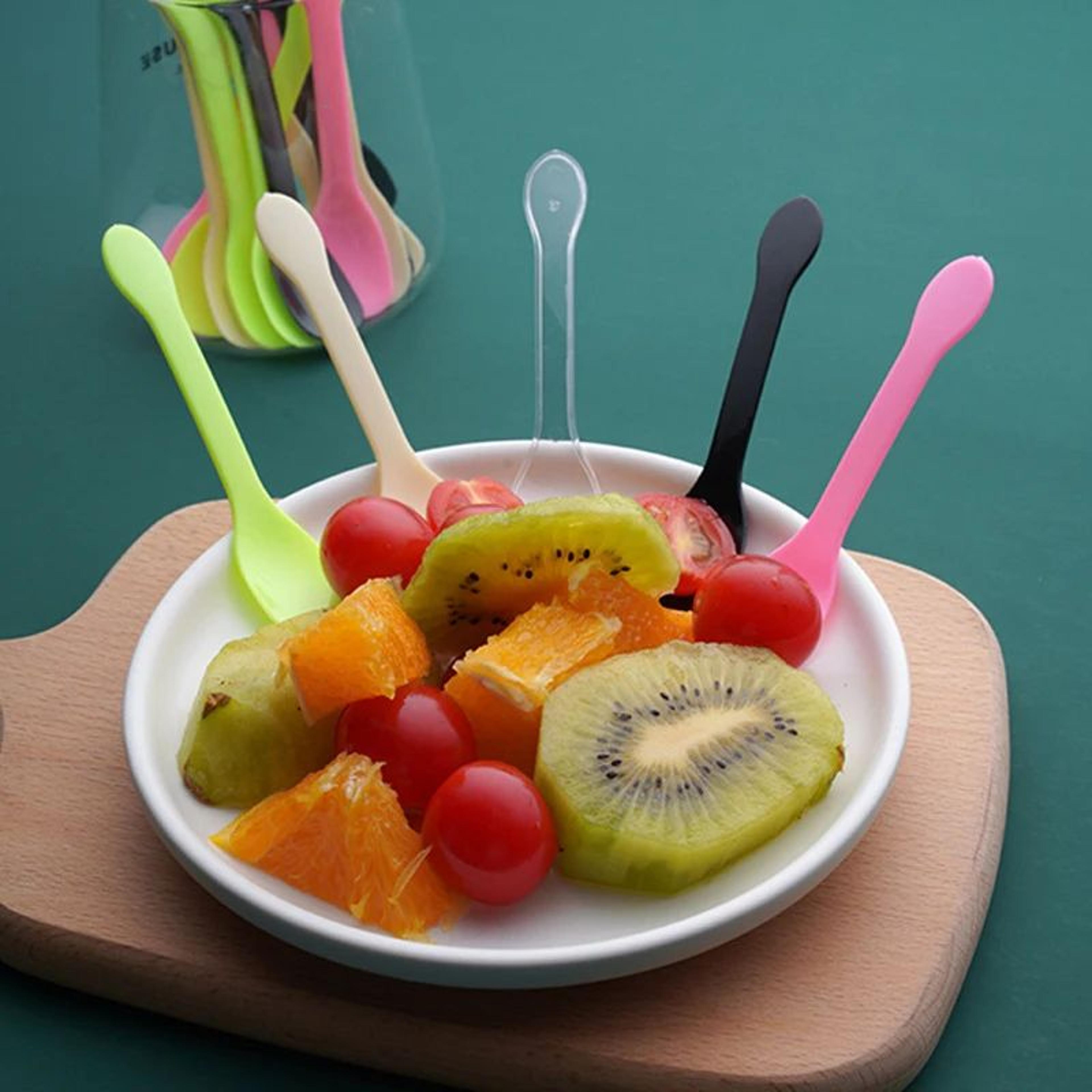 100 Piece Mini Dessert Spoon Set 4