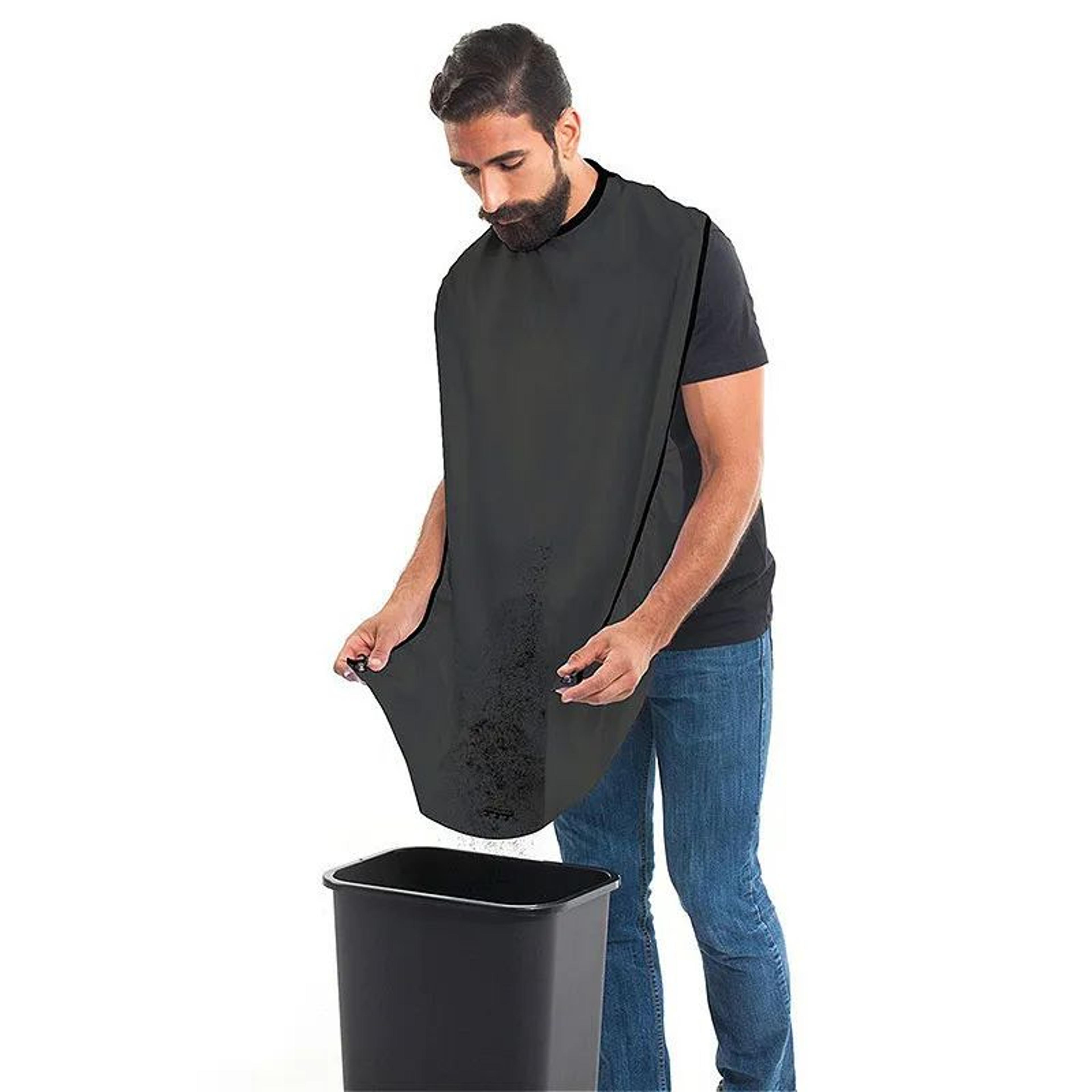 Beard Shaving Hair Catcher Apron 3