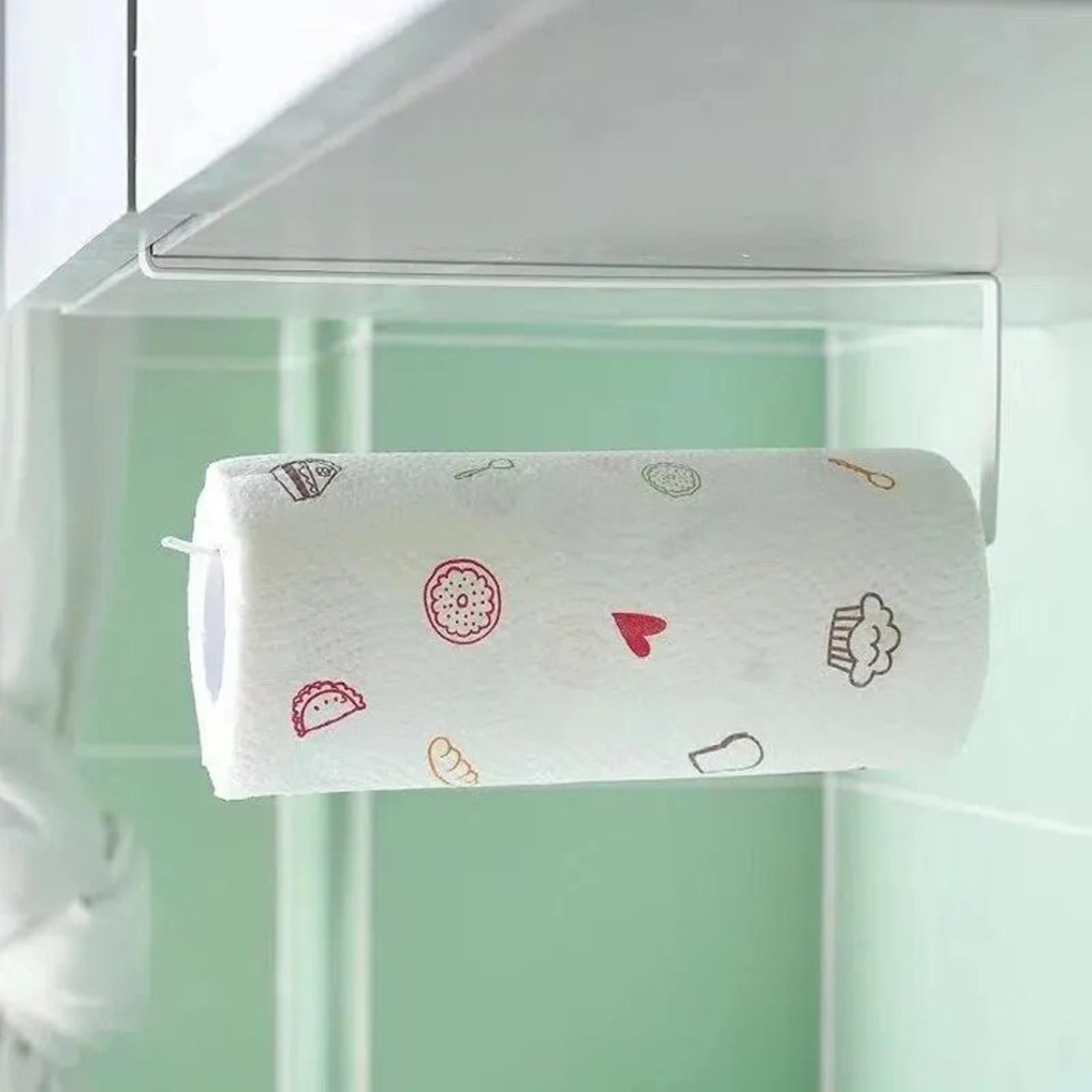 No Drill Paper Roll Storage Rack 3